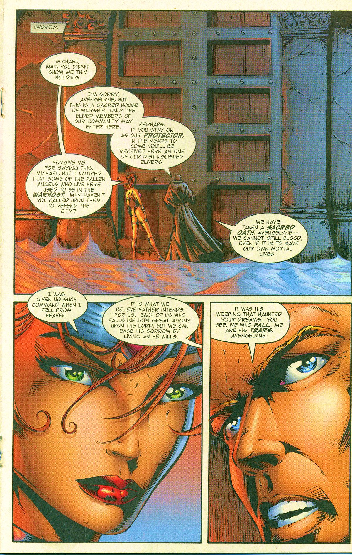 Read online Avengelyne/Prophet comic -  Issue #1 - 16