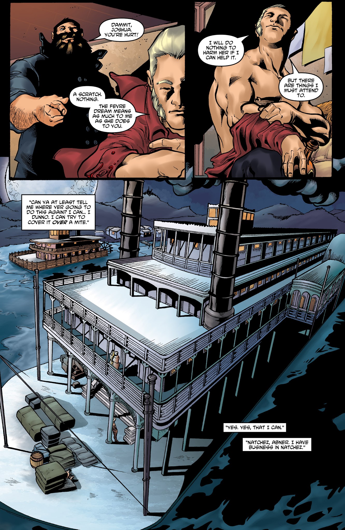 Read online George R.R. Martin's Fevre Dream comic -  Issue #3 - 5