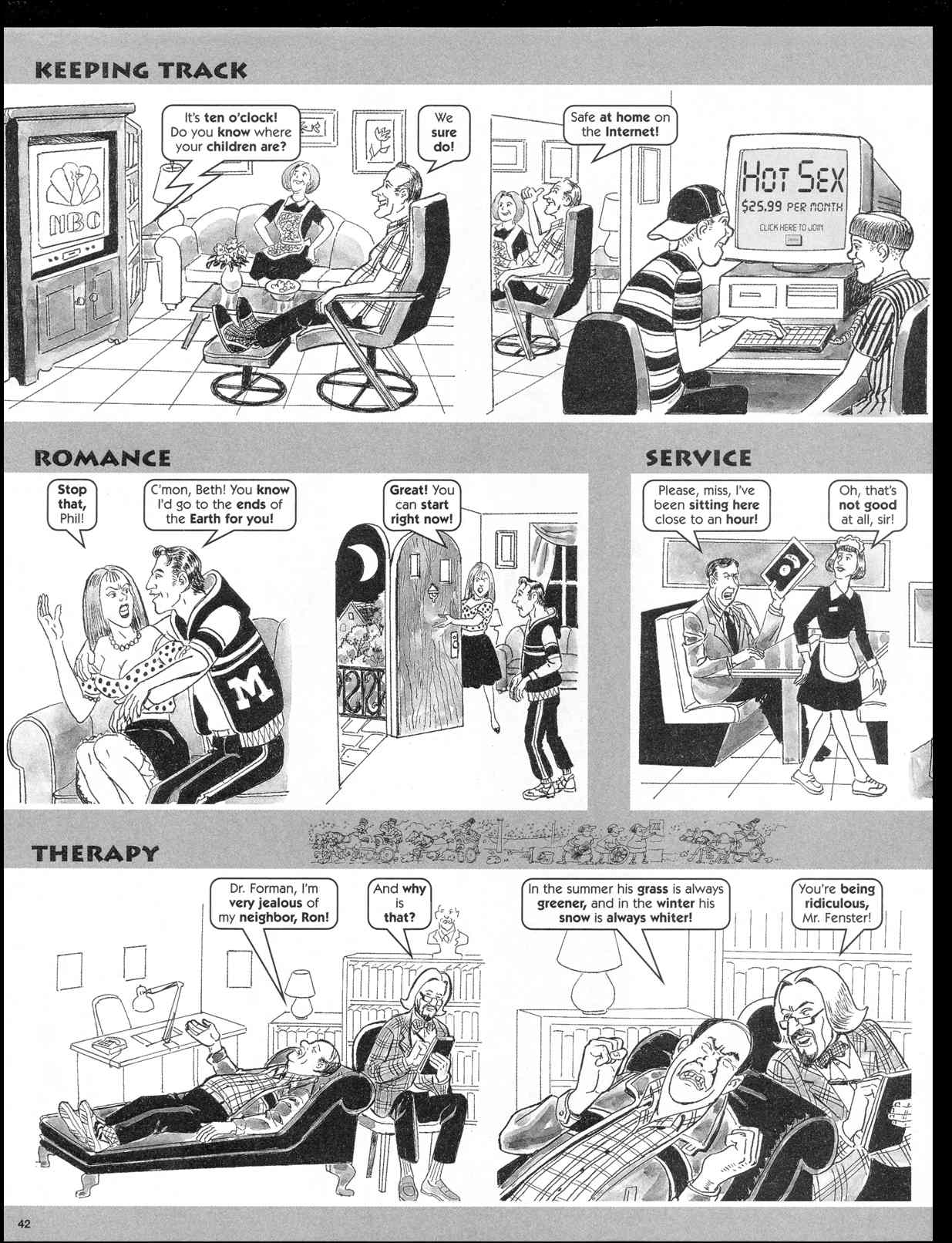 Read online MAD comic -  Issue #376 - 44