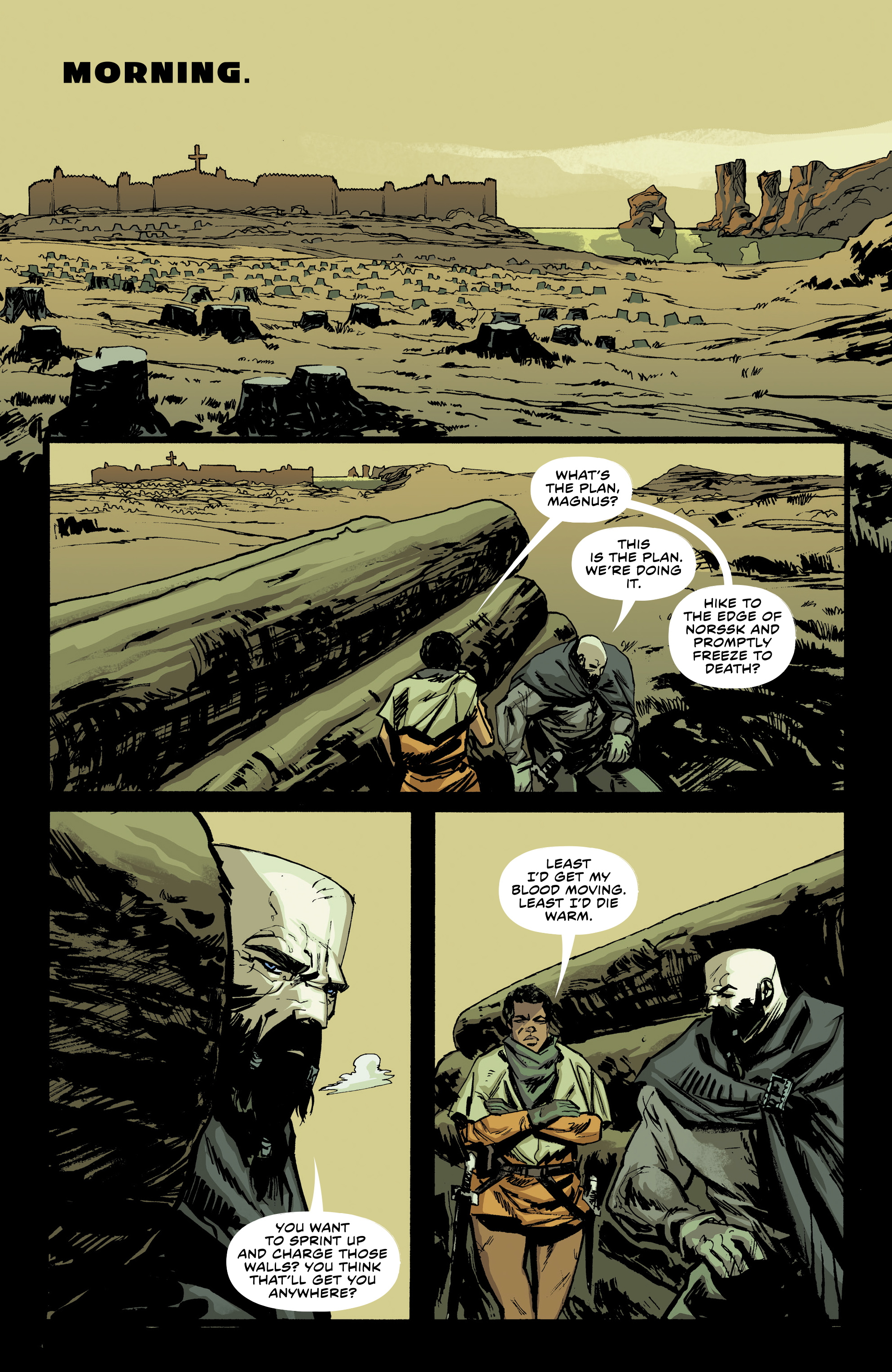 Read online Black Road comic -  Issue #6 - 7