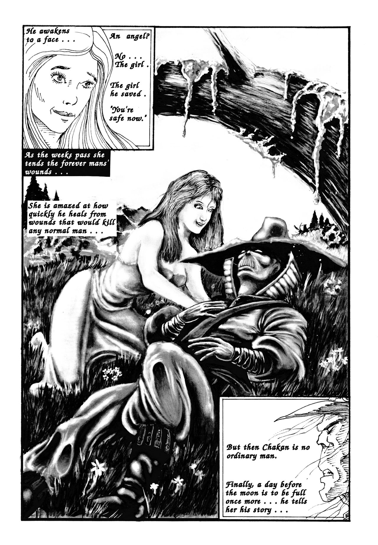Read online Chakan the Forever Man comic -  Issue # Full - 22