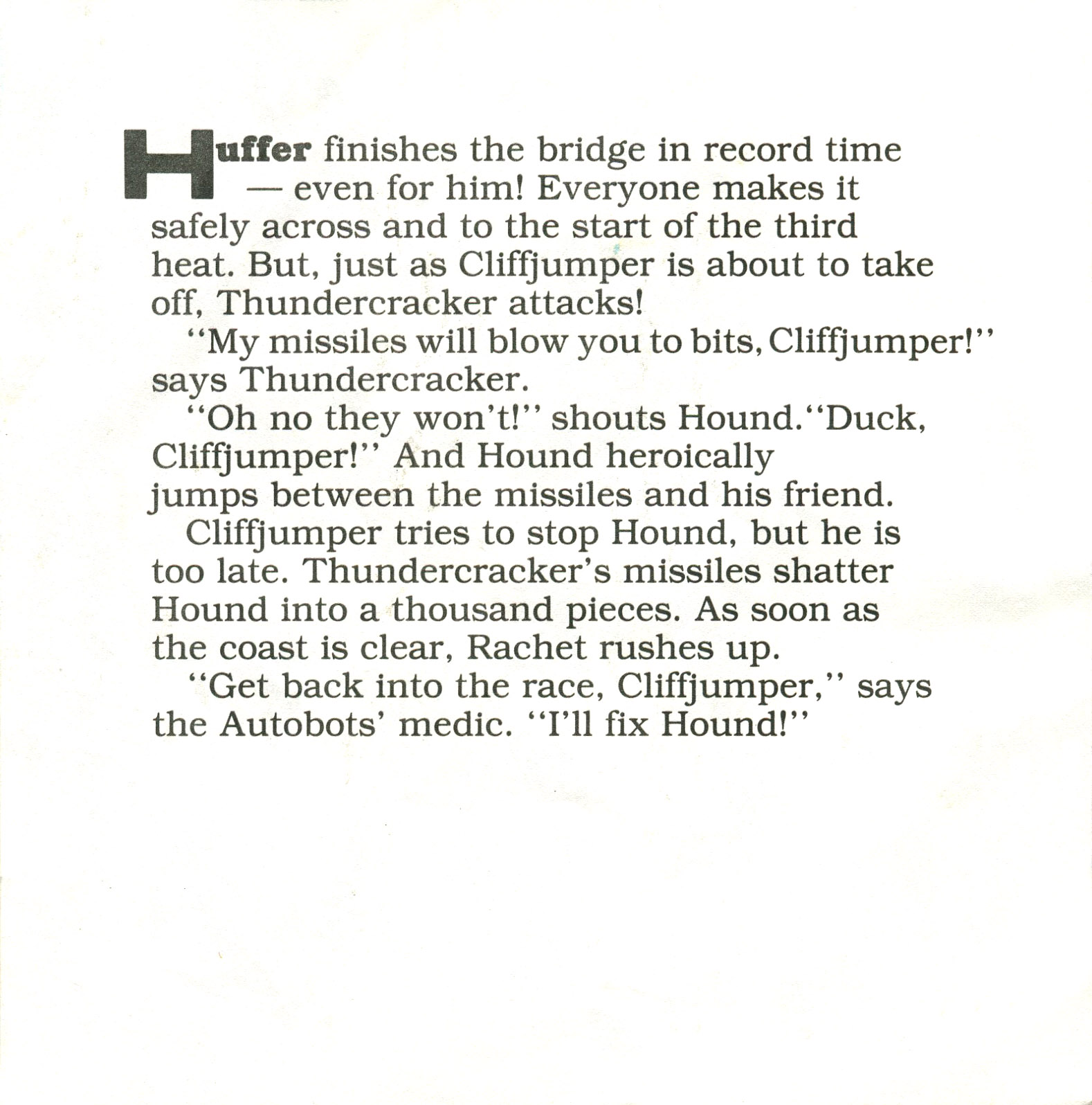 Read online The Transformers: The Great Car Rally comic -  Issue # Full - 21