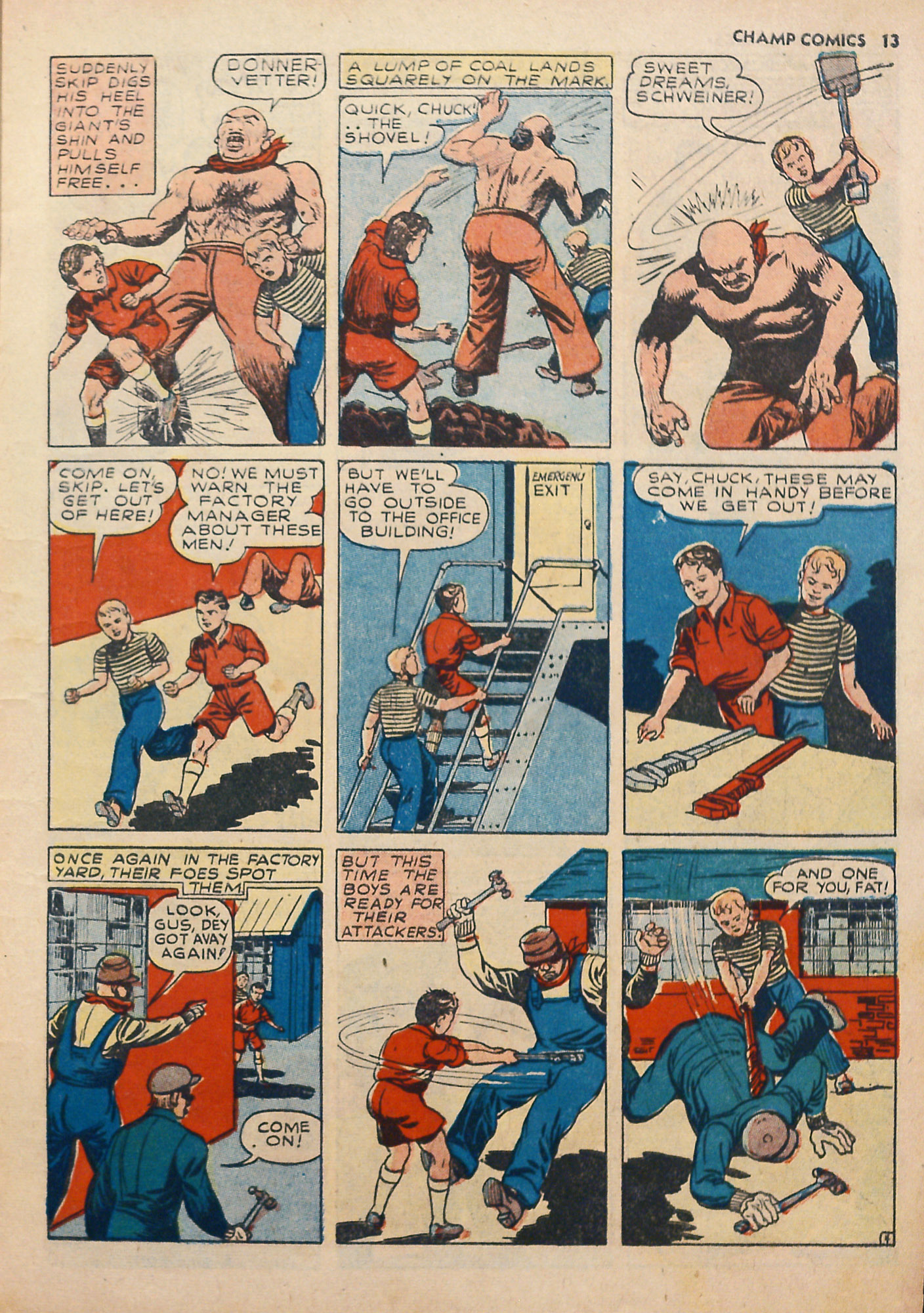 Read online Champ Comics comic -  Issue #16 - 15