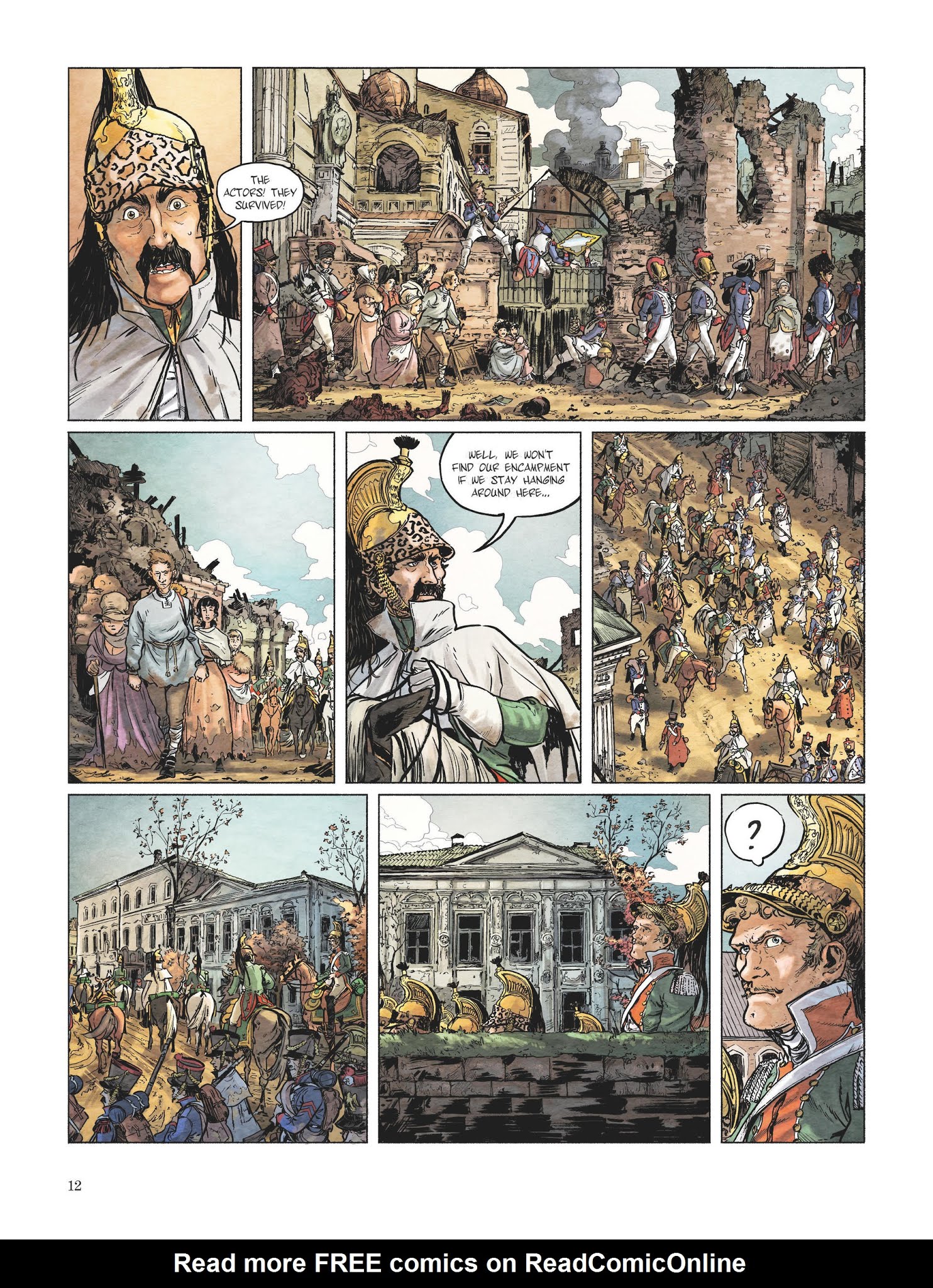 Read online Berezina comic -  Issue #2 - 10