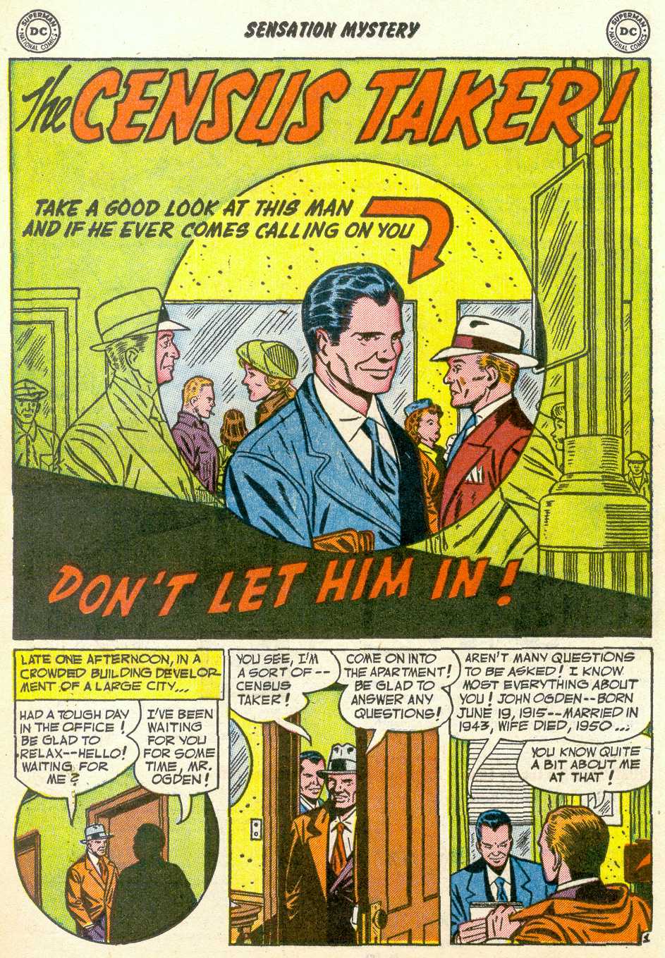 Read online Sensation (Mystery) Comics comic -  Issue #116 - 20