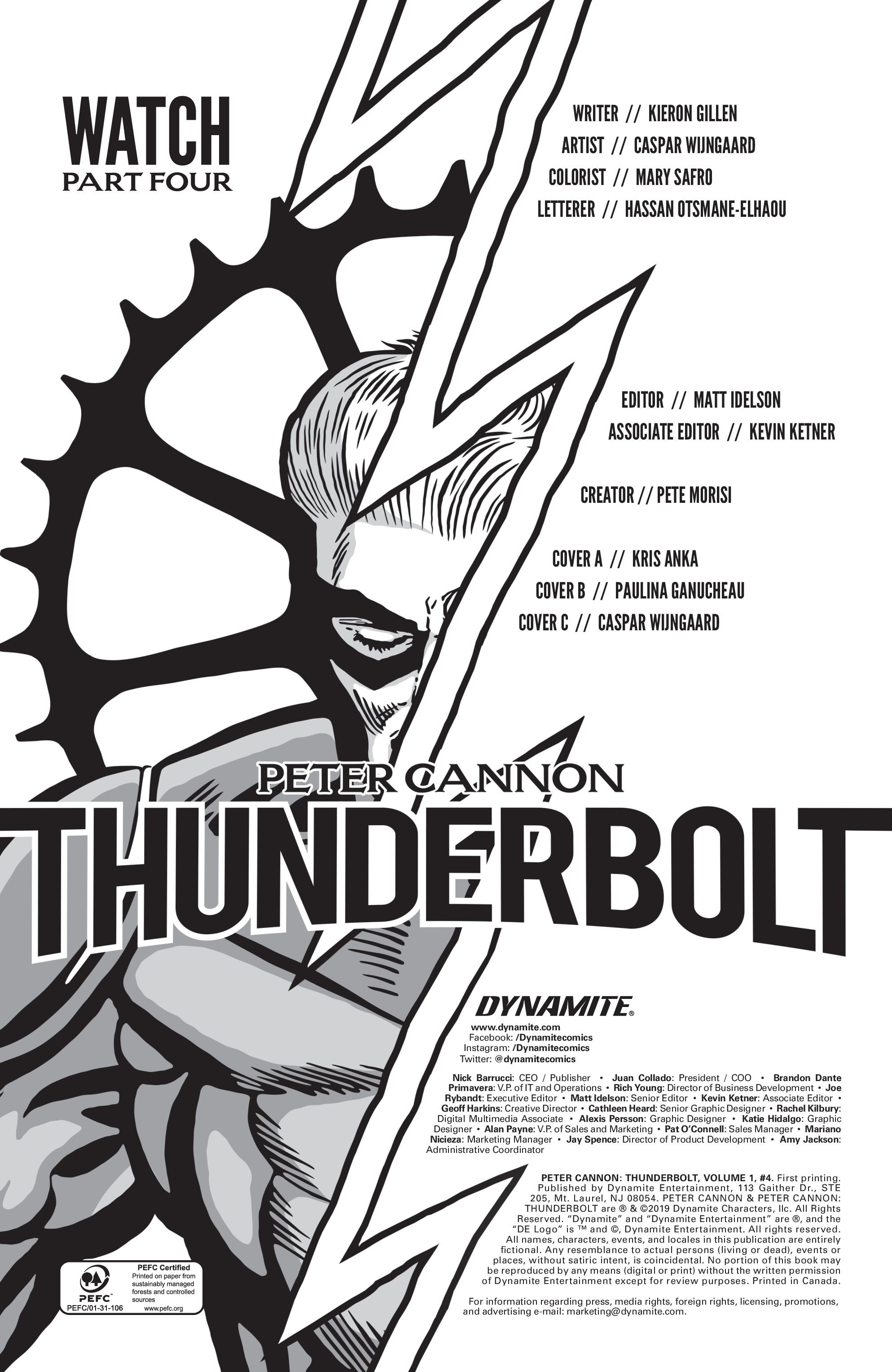 Read online Peter Cannon: Thunderbolt (2019) comic -  Issue #4 - 4