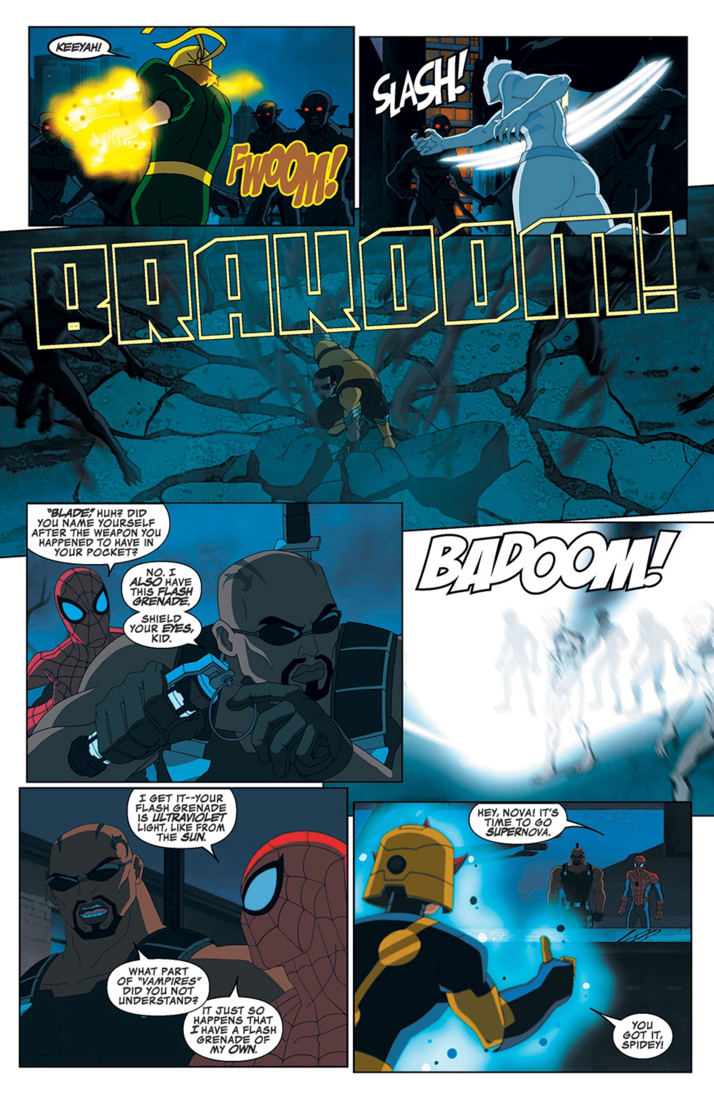 Read online Marvel Universe Ultimate Spider-Man: Web Warriors comic -  Issue #11 - 8