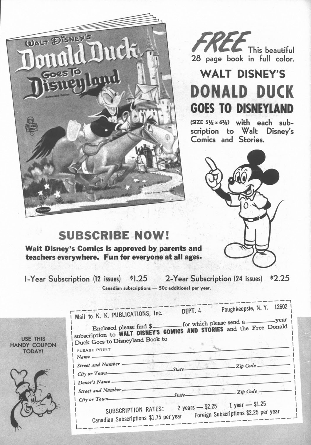 Read online Walt Disney's Comics and Stories comic -  Issue #319 - 2