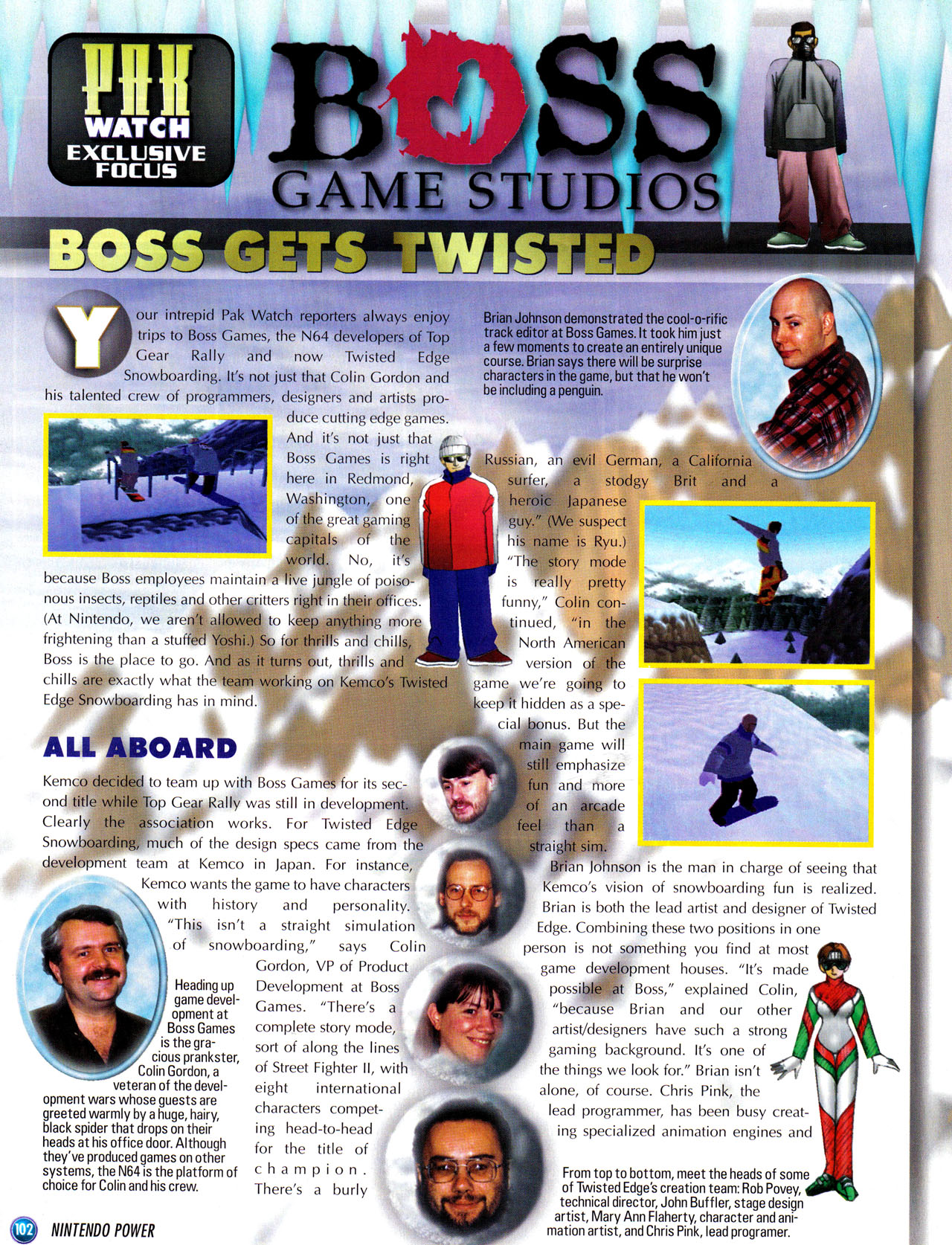 Read online Nintendo Power comic -  Issue #103 - 109