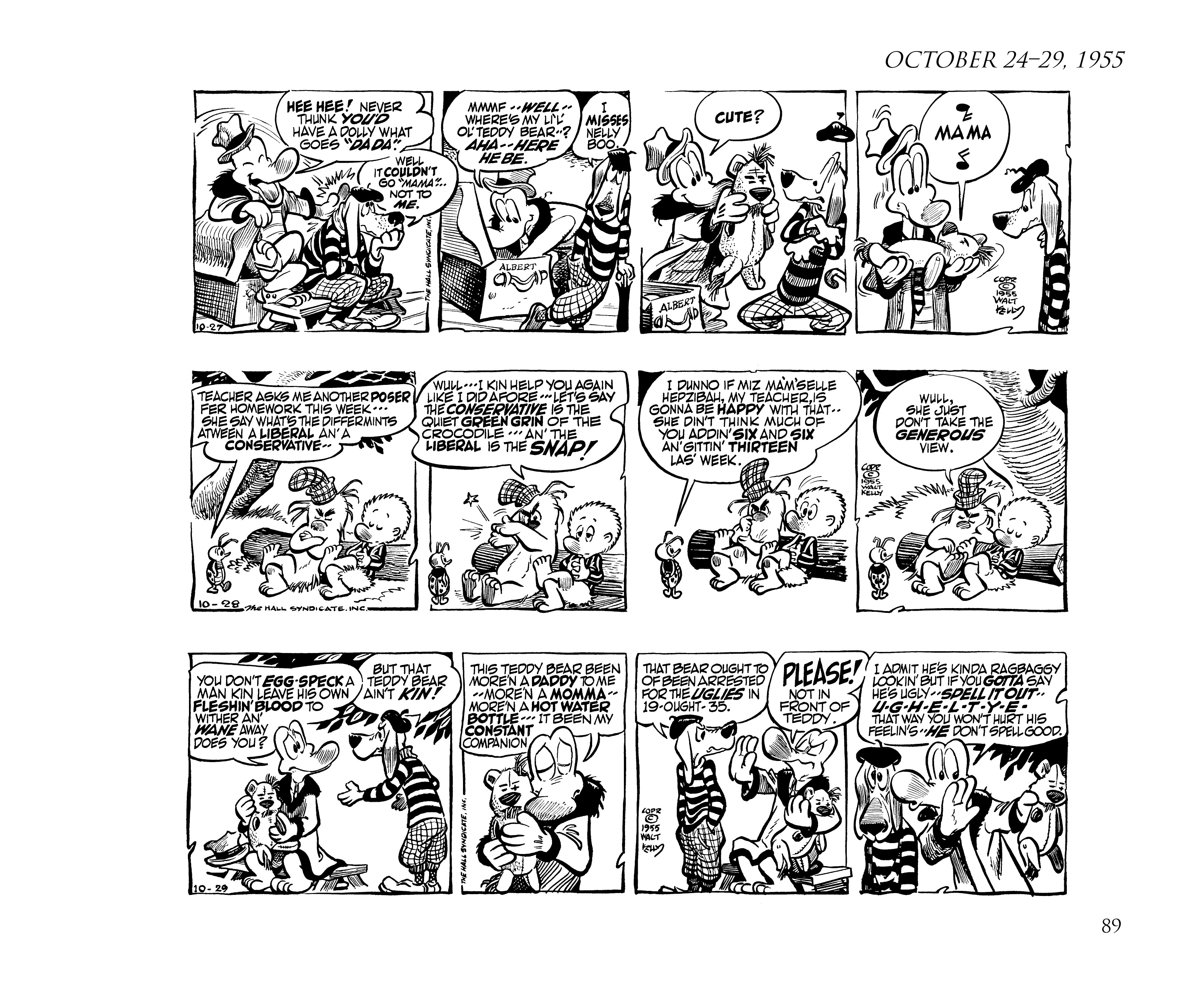 Read online Pogo by Walt Kelly: The Complete Syndicated Comic Strips comic -  Issue # TPB 4 (Part 2) - 1