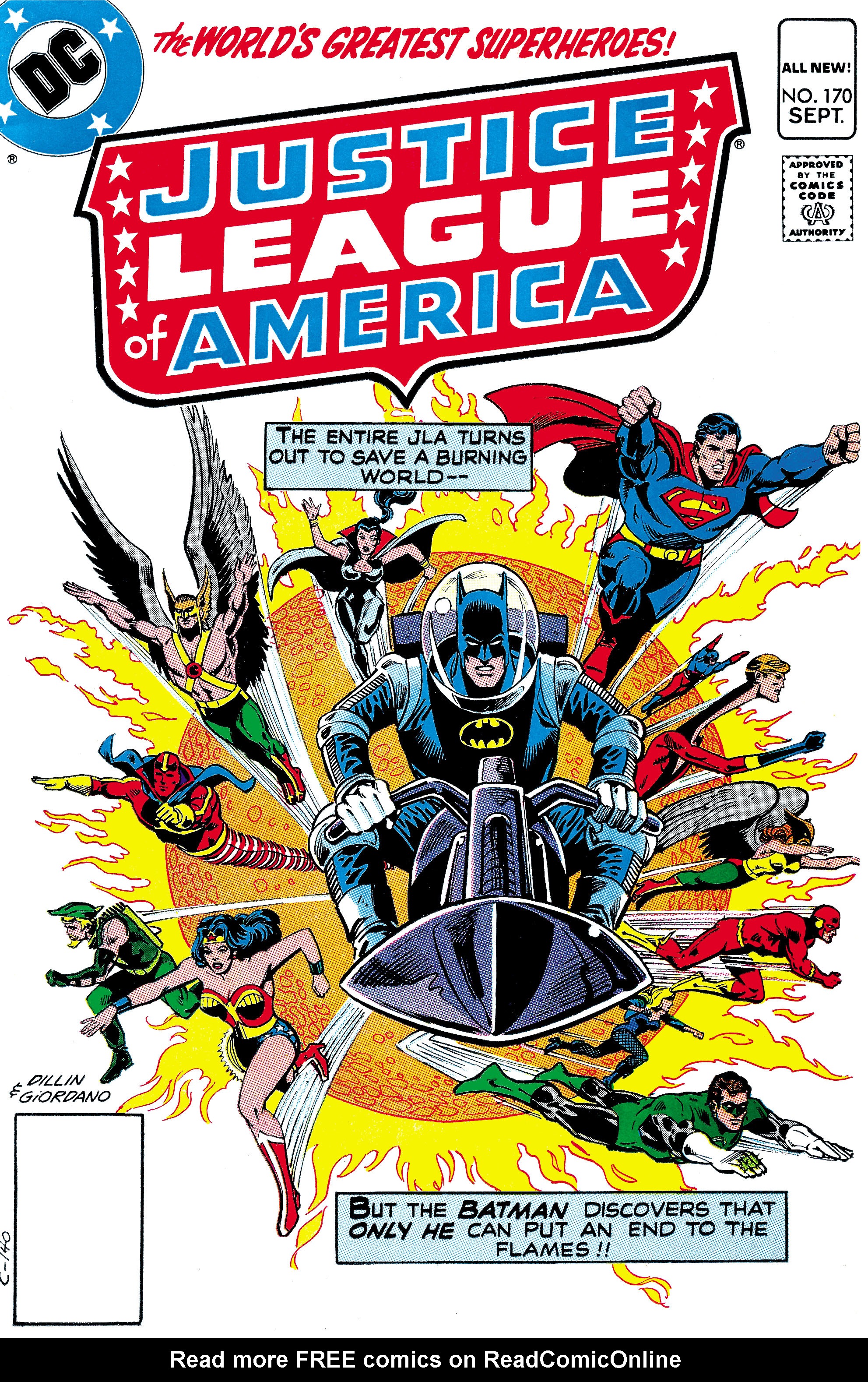 Read online Justice League of America (1960) comic -  Issue #170 - 1