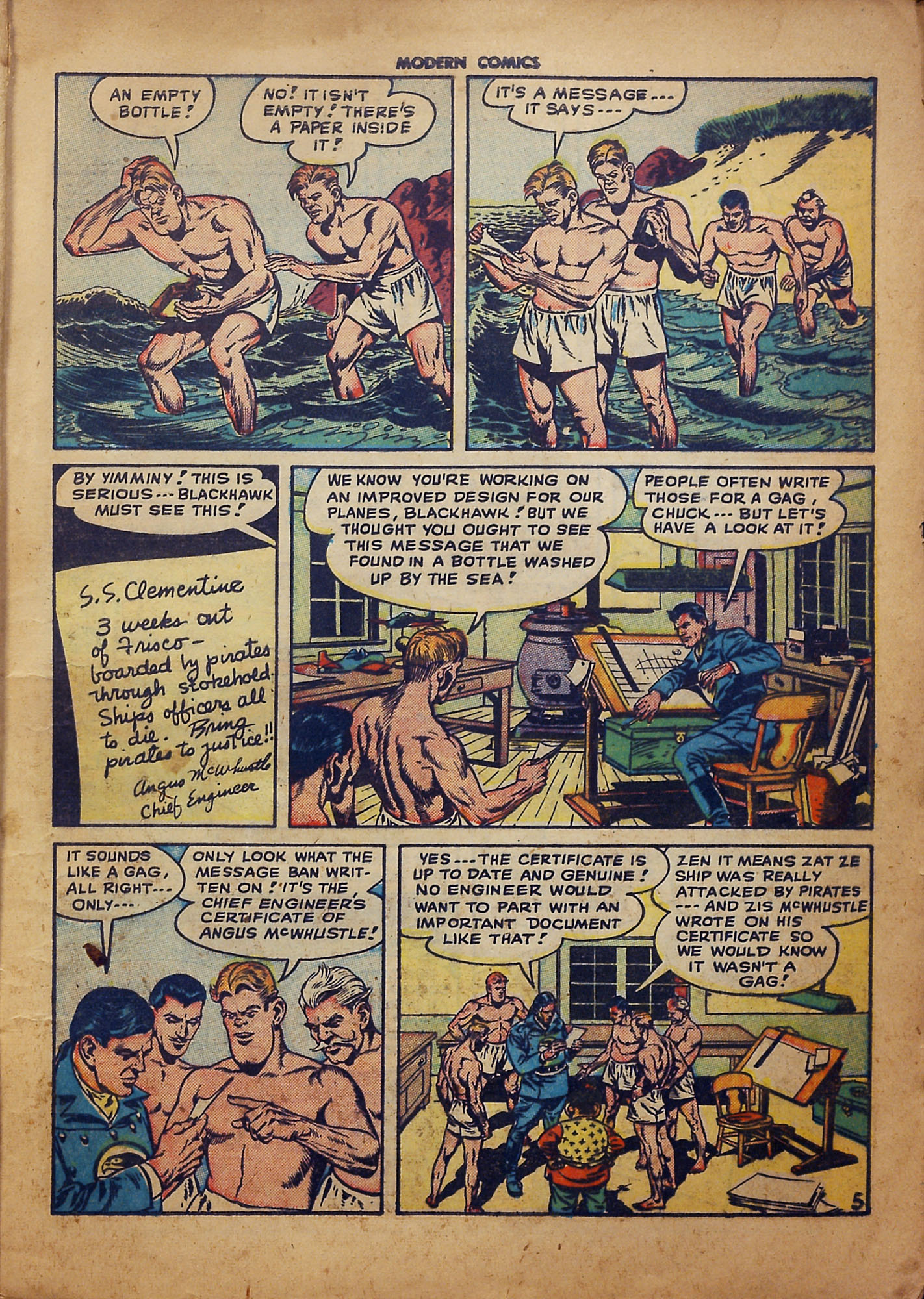 Read online Modern Comics comic -  Issue #74 - 7