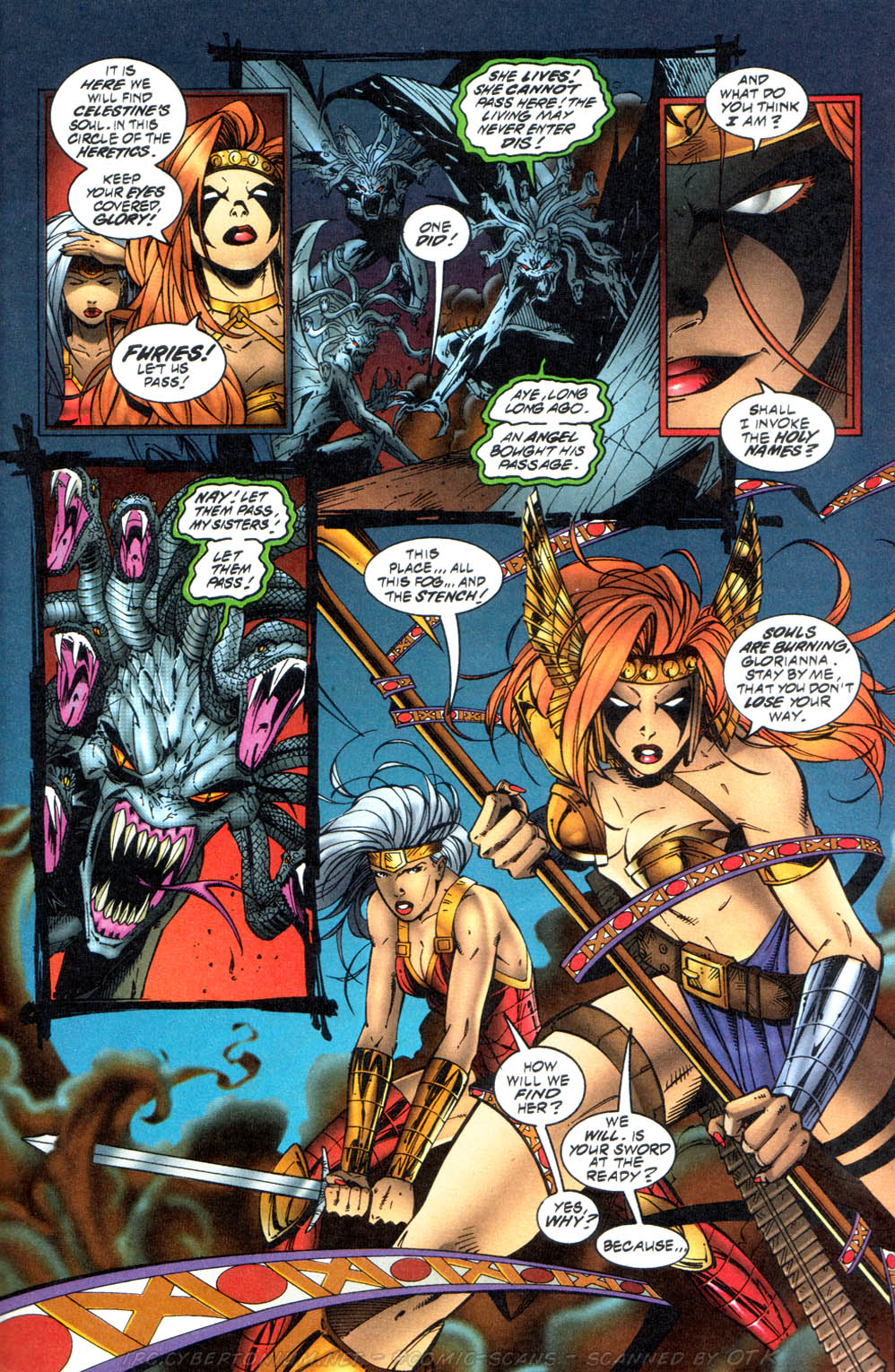 Read online Glory/Angela:  Angels in Hell comic -  Issue # Full - 9