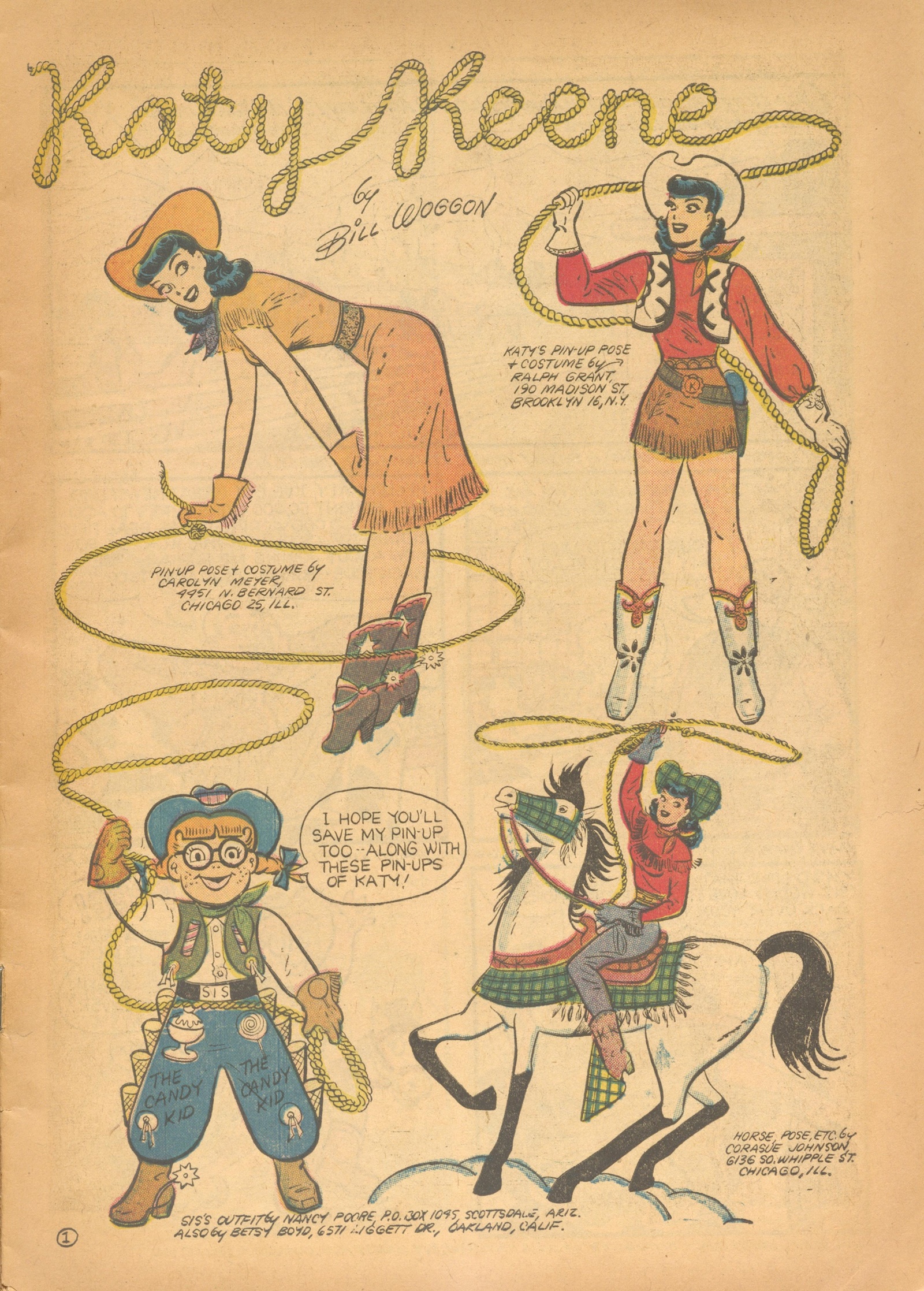 Read online Katy Keene Fashion Book comic -  Issue #1 - 9