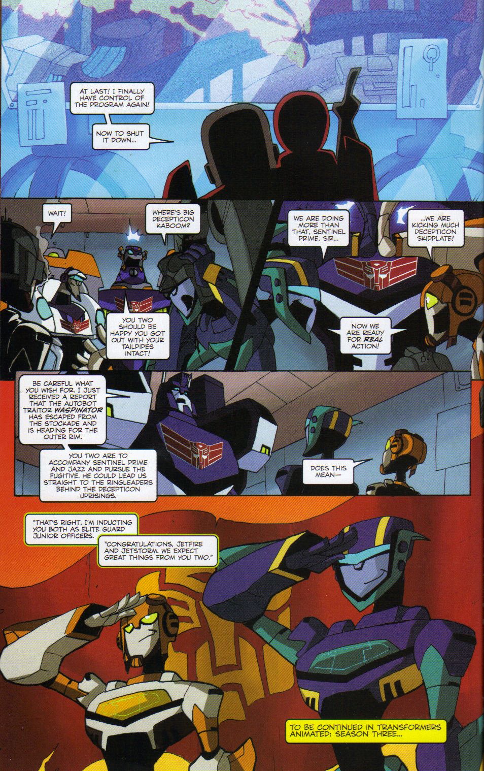 Read online Transformers Animated: The Arrival comic -  Issue #6 - 26