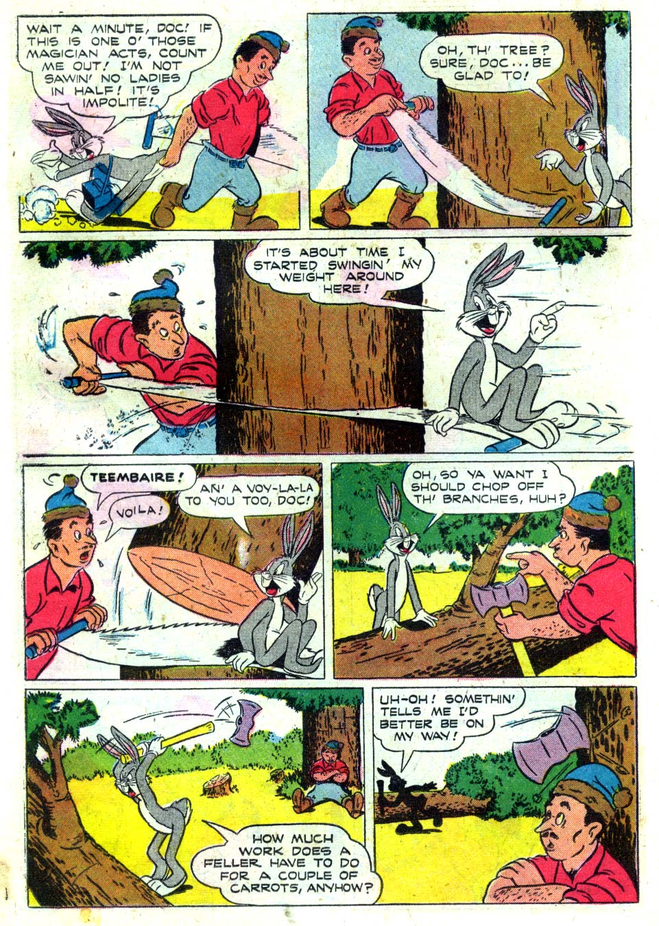 Read online Four Color Comics comic -  Issue #307 - 10