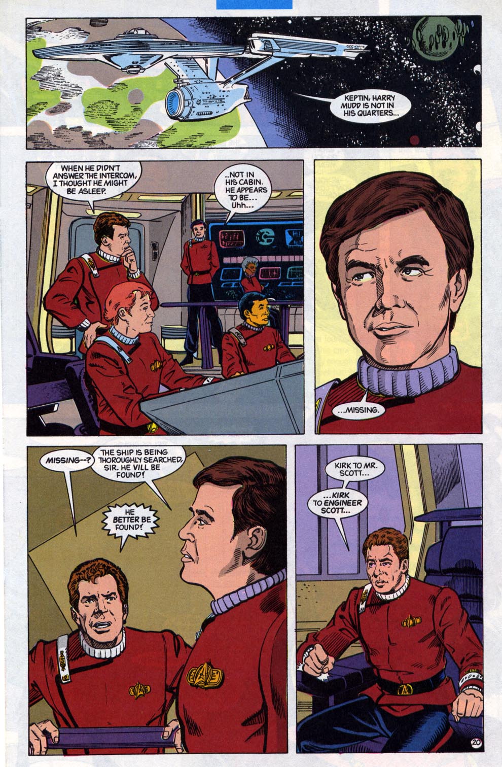 Read online Star Trek (1989) comic -  Issue #24 - 21