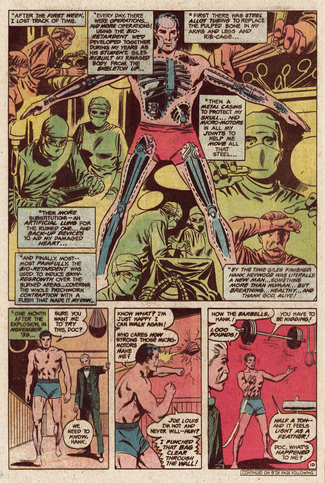 Read online Steel, The Indestructible Man comic -  Issue #1 - 16