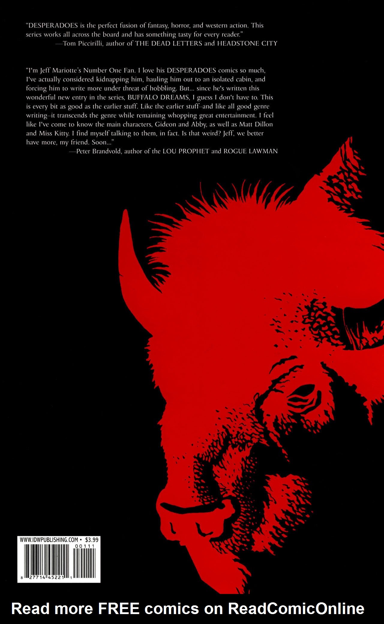 Read online Desperadoes: Buffalo Dreams comic -  Issue #1 - 35