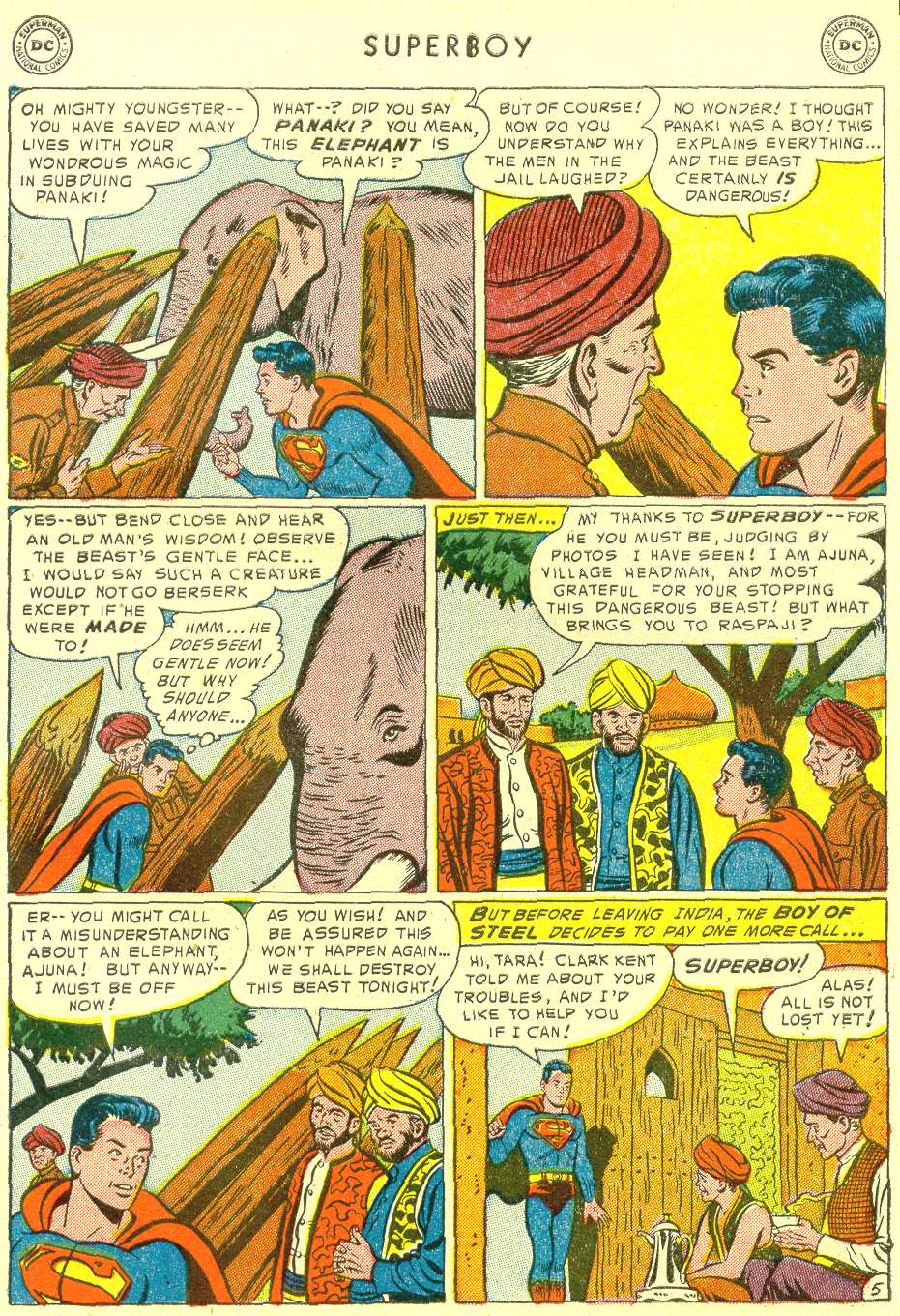 Read online Superboy (1949) comic -  Issue #31 - 32
