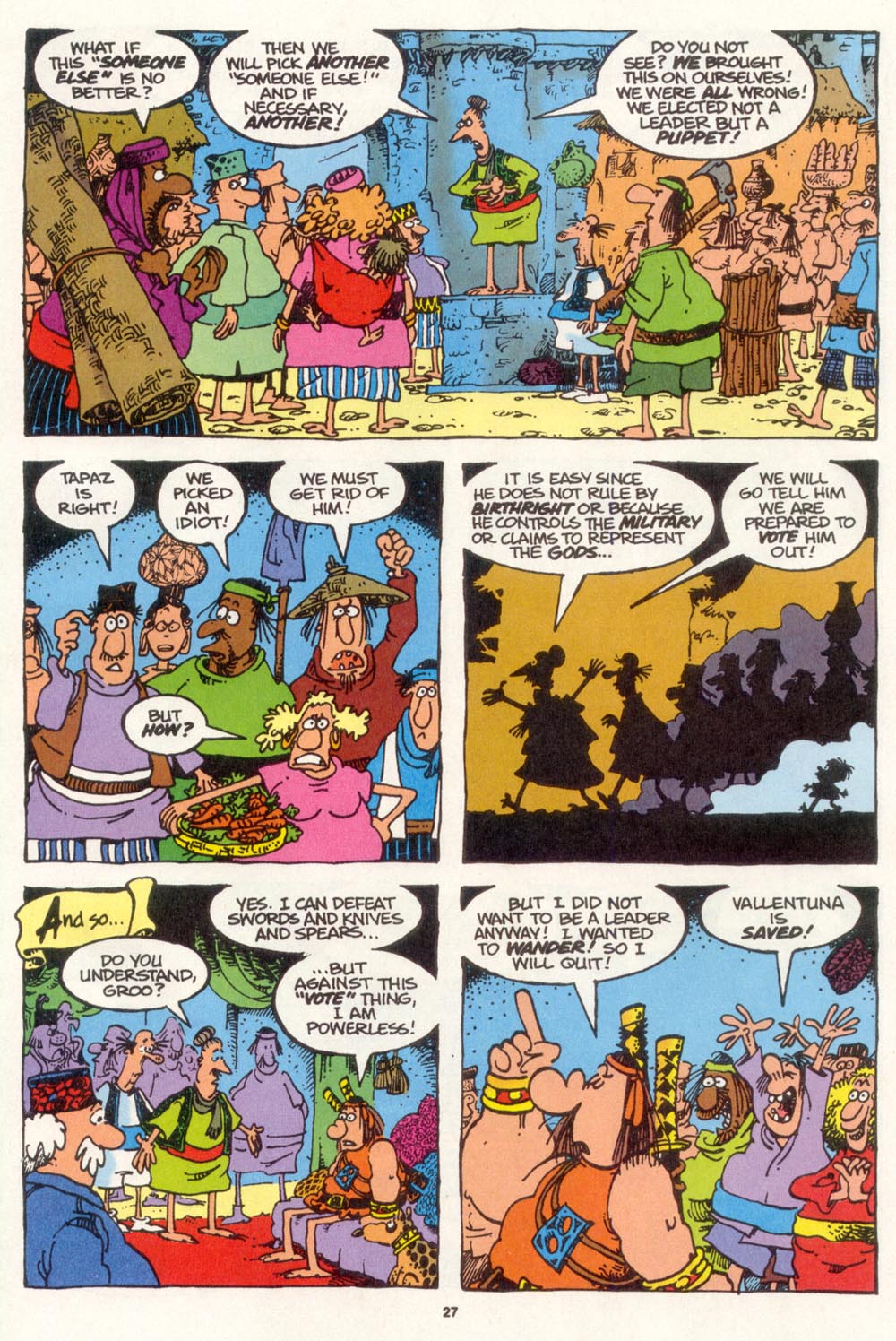 Read online Sergio Aragonés Groo the Wanderer comic -  Issue #109 - 29