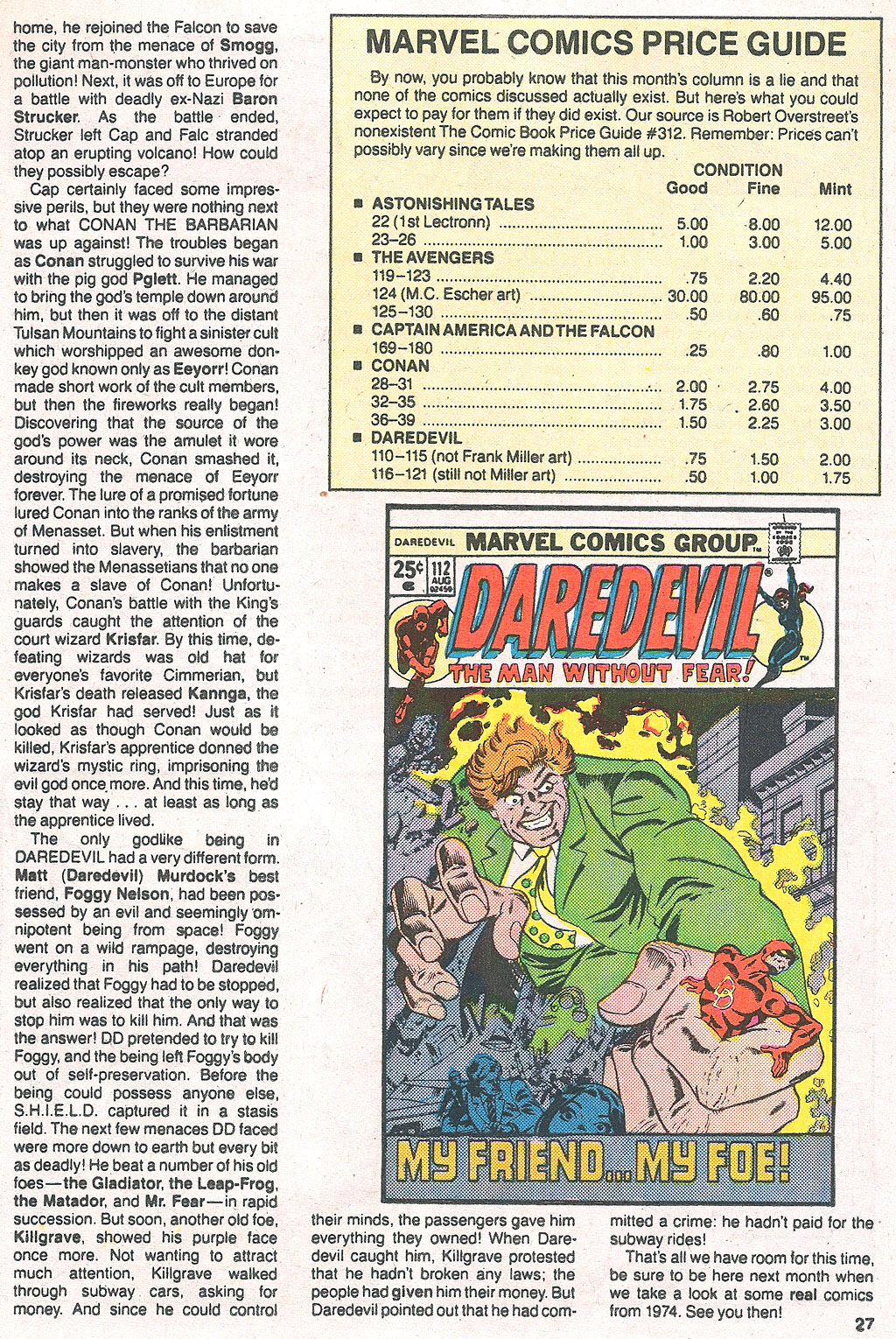 Read online Marvel Age comic -  Issue #49 - 28