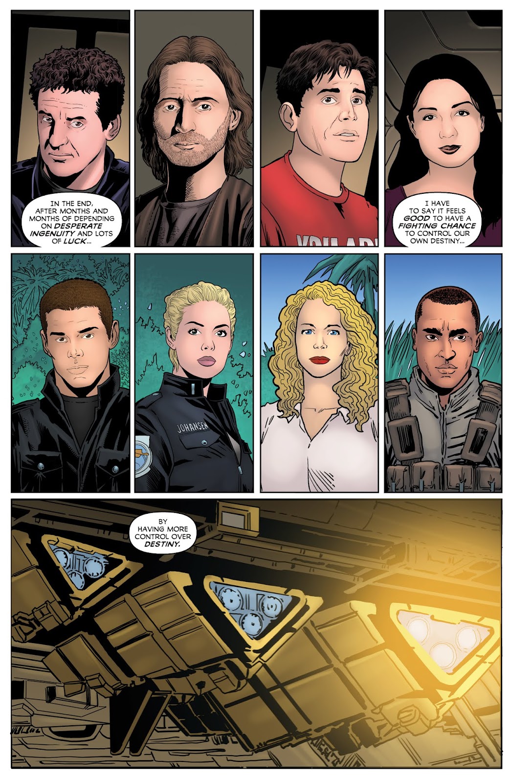 Stargate Universe: Back To Destiny issue 6 - Page 3