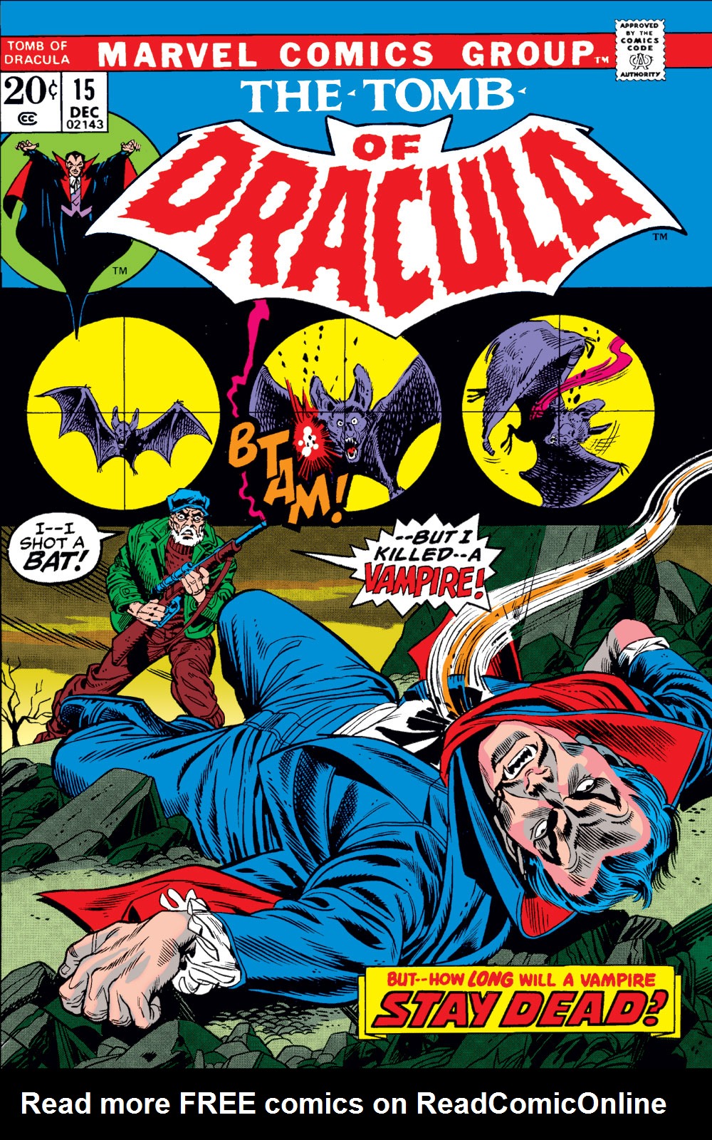 Read online Tomb of Dracula (1972) comic -  Issue #15 - 1