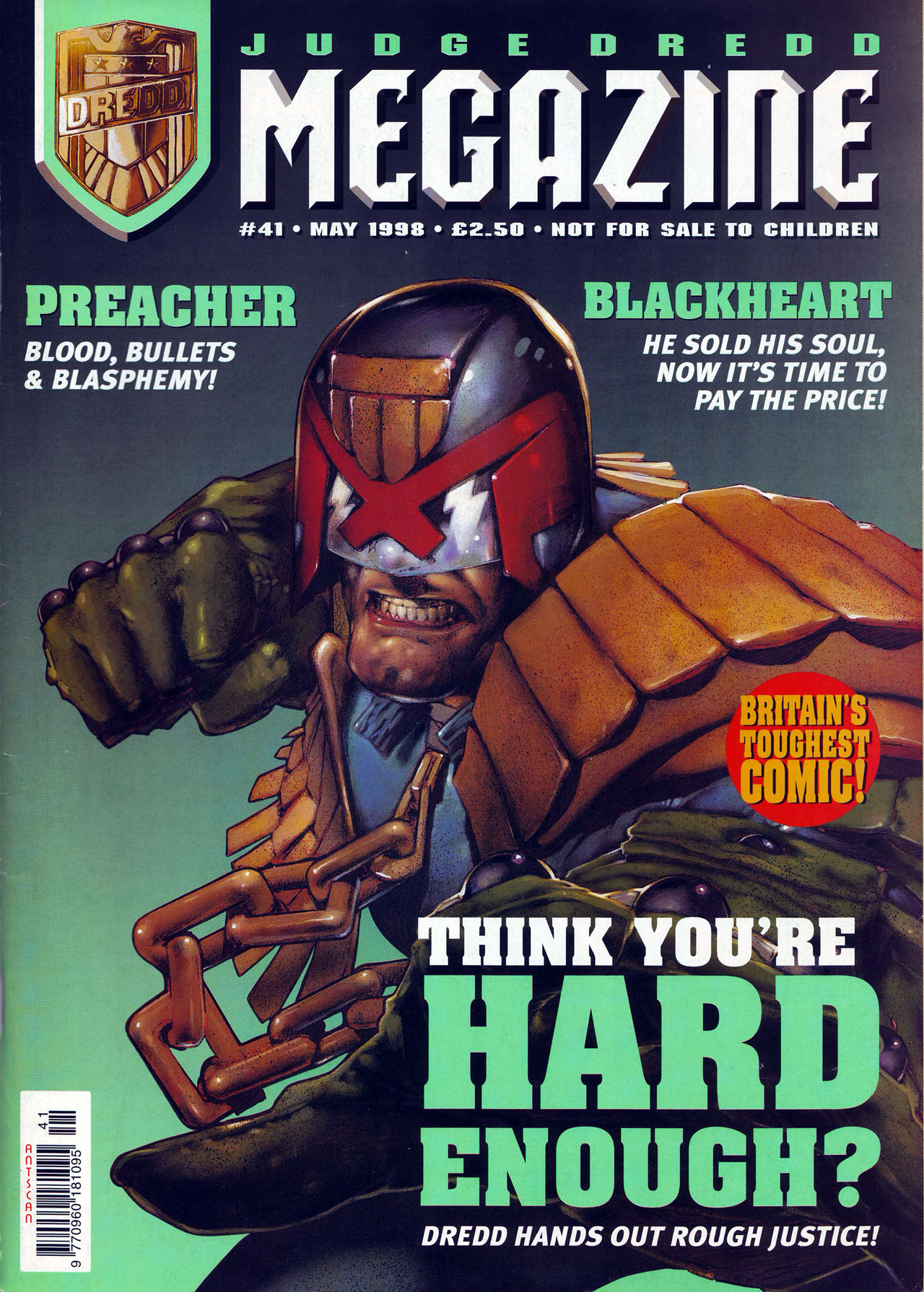 Read online Judge Dredd Megazine (vol. 3) comic -  Issue #41 - 1