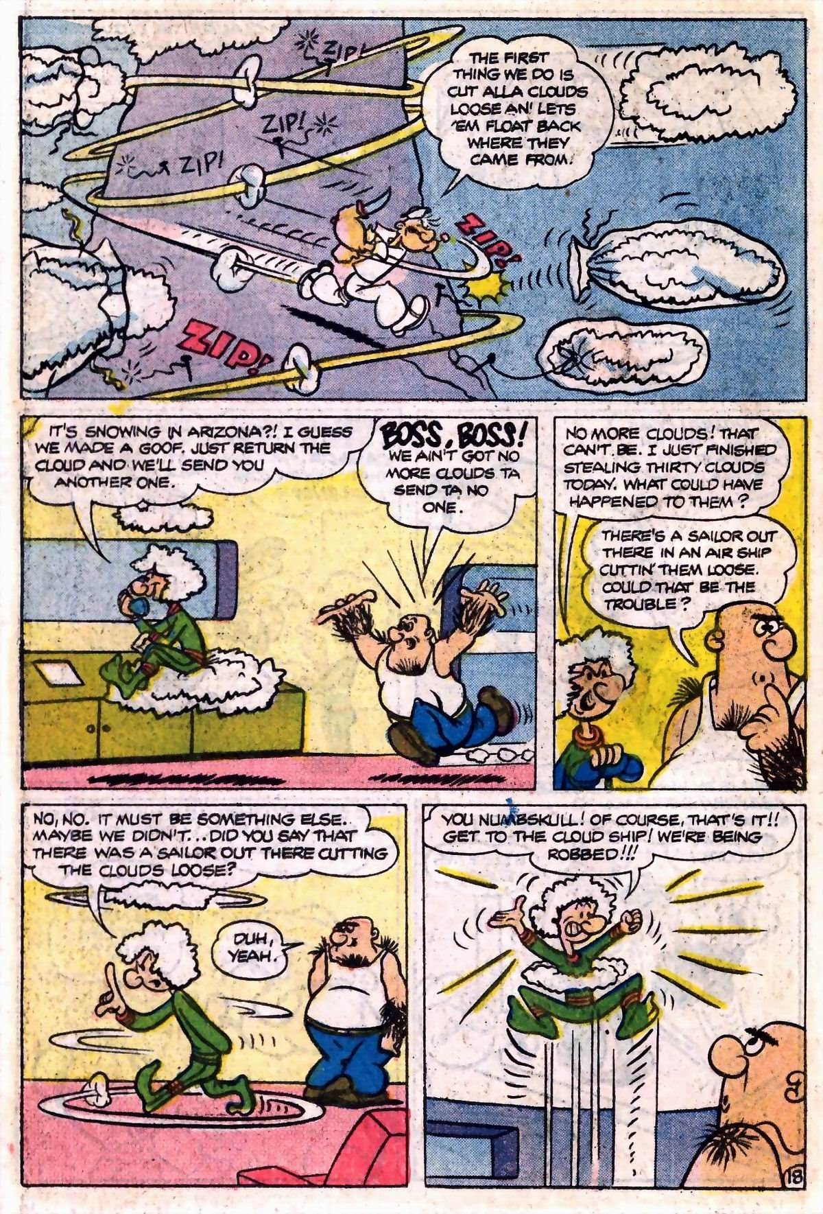 Read online Popeye (1948) comic -  Issue #134 - 19