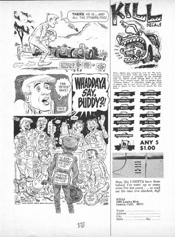 Read online Drag Cartoons comic -  Issue #6 - 15