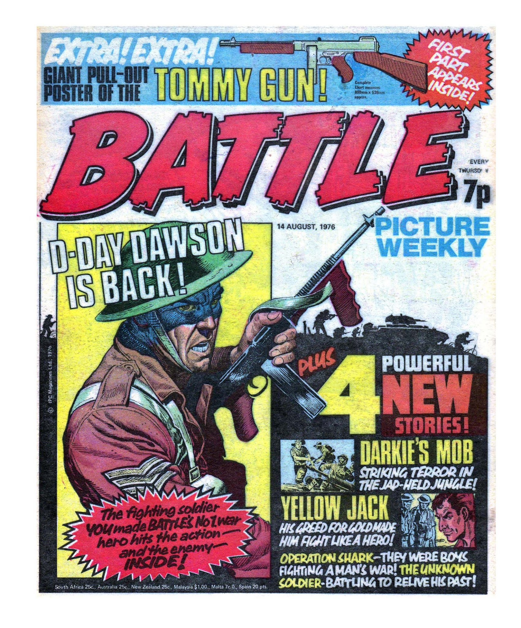 Read online Battle Picture Weekly comic -  Issue #76 - 1
