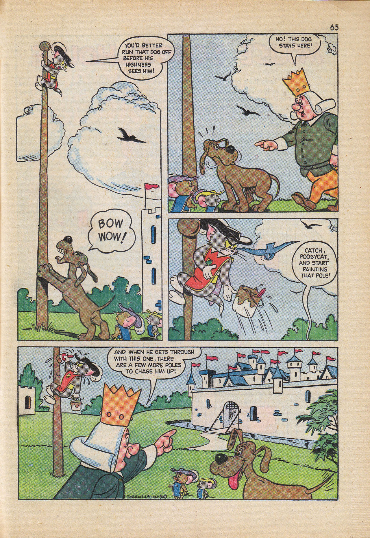 Read online Tom & Jerry's Back to School comic -  Issue # TPB - 67
