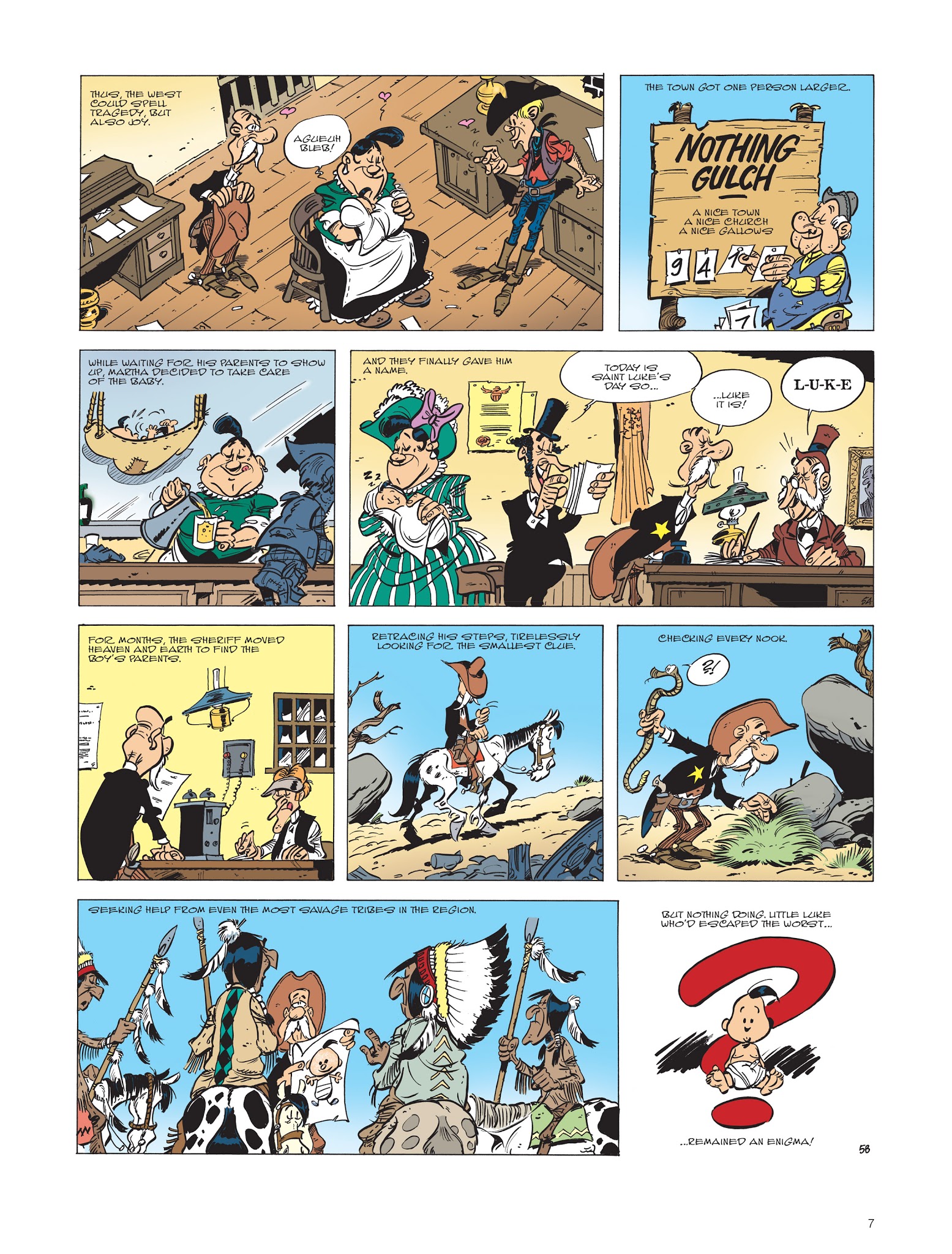 Read online The Adventures of Kid Lucky comic -  Issue #1 - 8