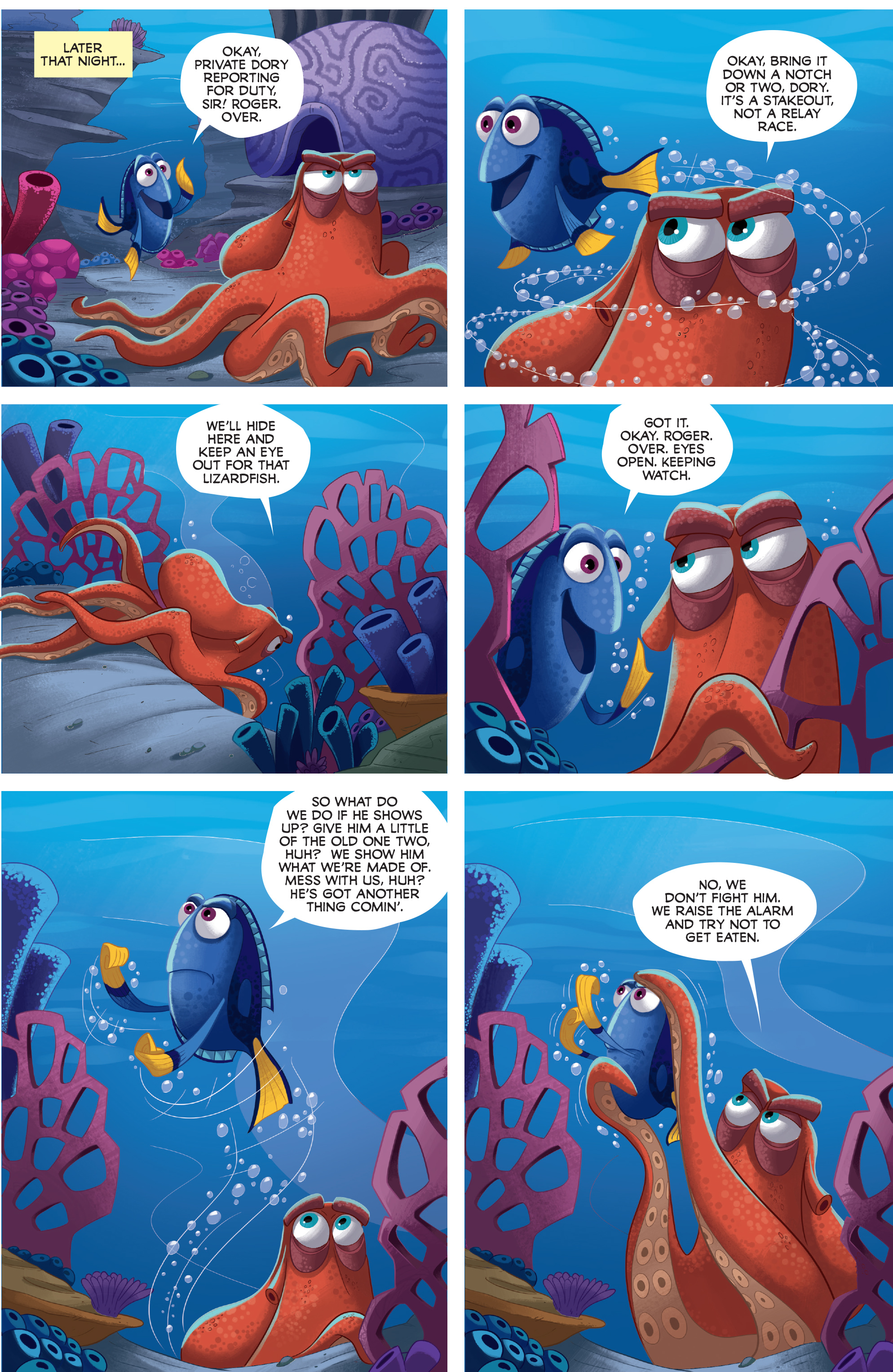 Read online Disney Pixar Finding Dory comic -  Issue #1 - 6