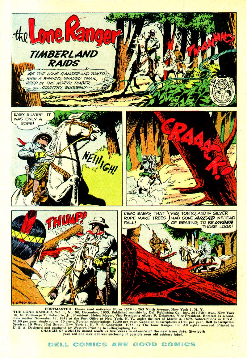 Read online The Lone Ranger (1948) comic -  Issue #90 - 3