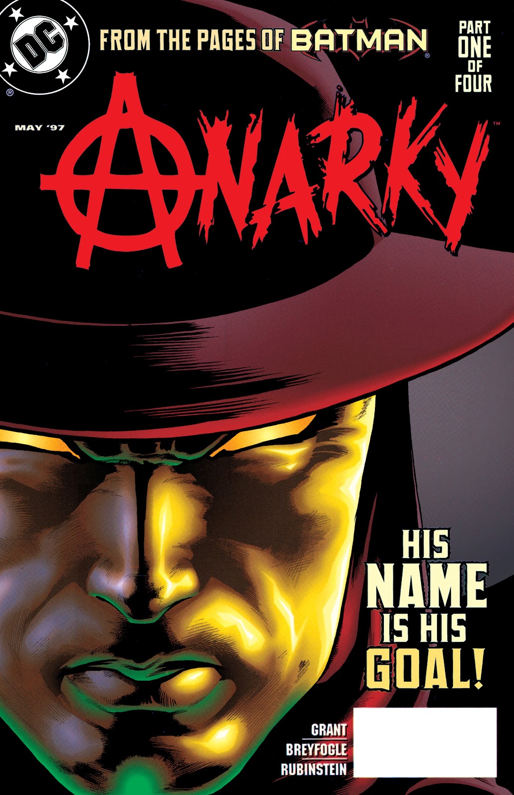 Anarky (1997) issue 1 - Page 1