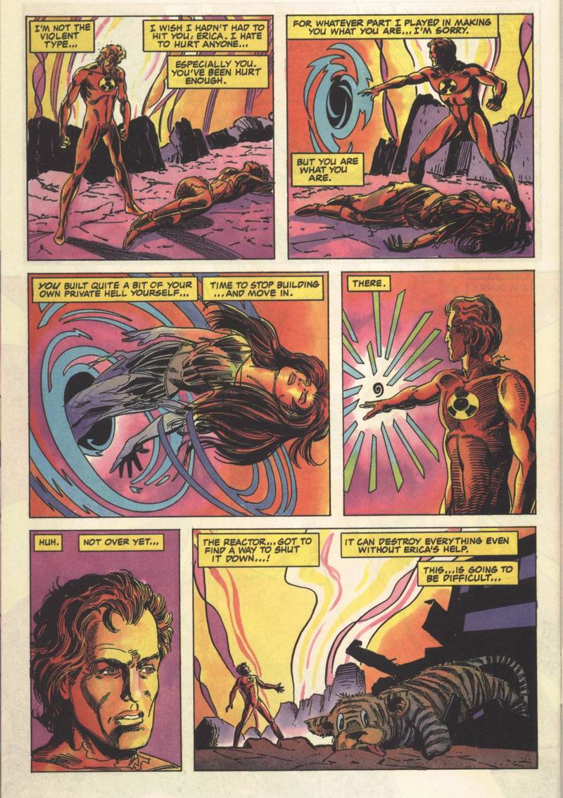 Read online Solar, Man of the Atom comic -  Issue #13 - 25