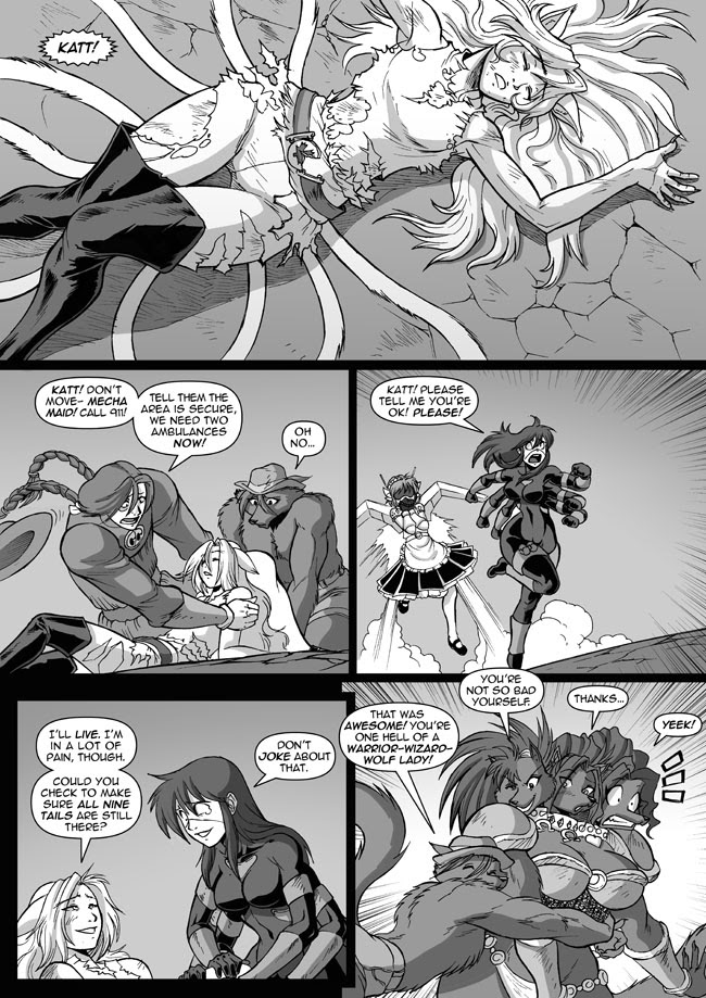 Read online Spinnerette comic -  Issue #6 - 38