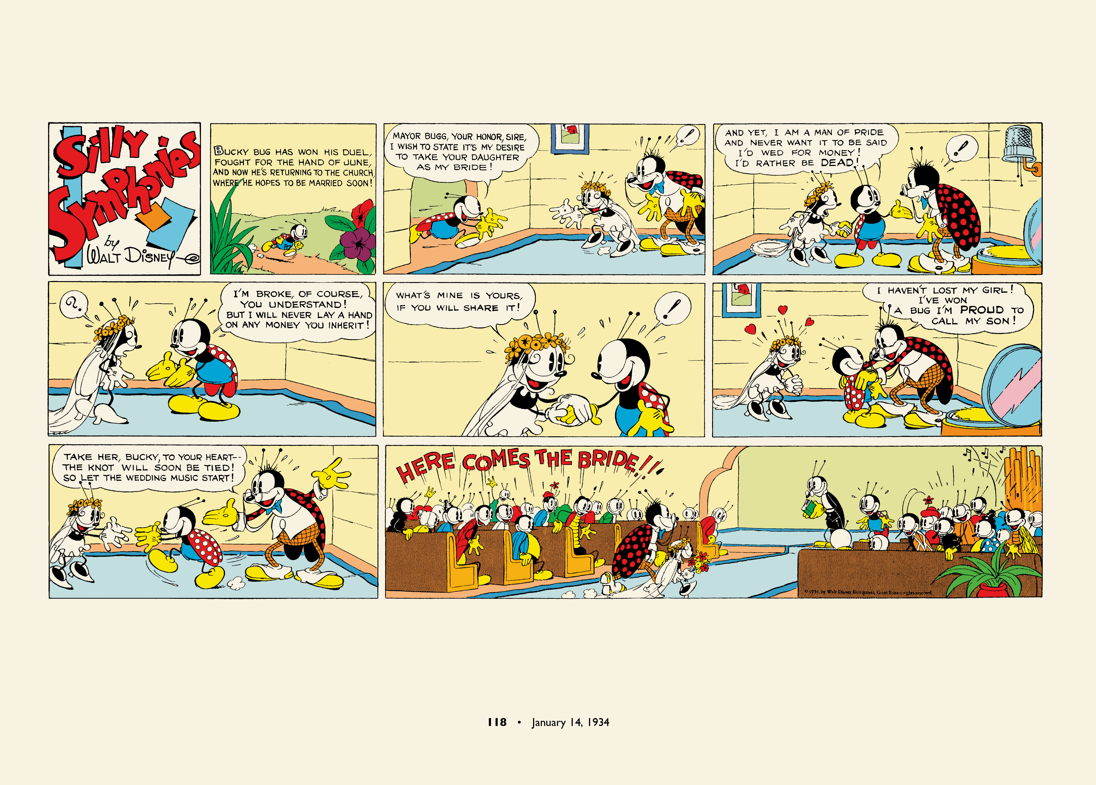 Read online Walt Disney's Silly Symphonies 1932-1935: Starring Bucky Bug and Donald Duck comic -  Issue # TPB (Part 2) - 18