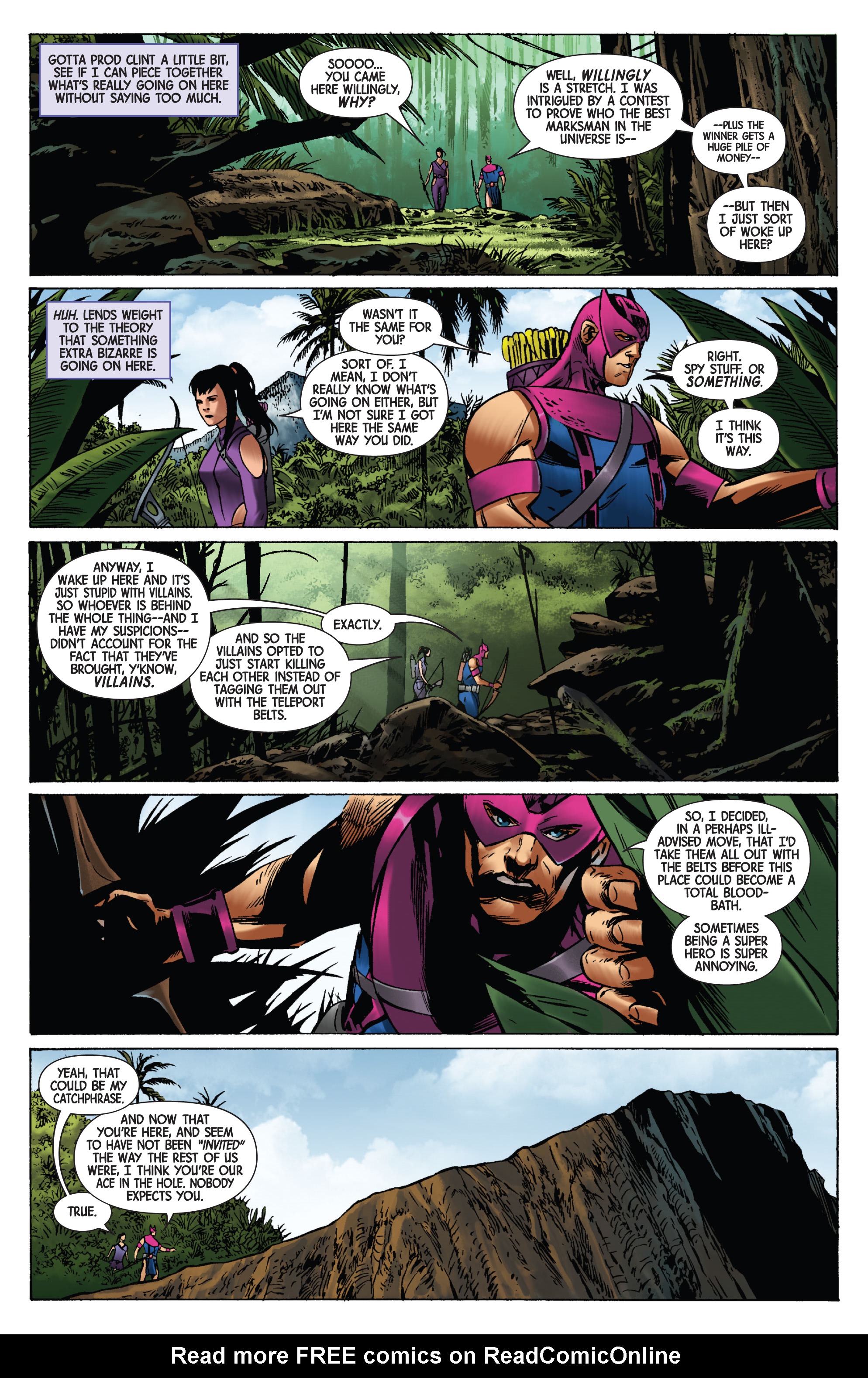 Read online Marvel-Verse: Thanos comic -  Issue #Marvel-Verse (2019) Hawkeye - 97