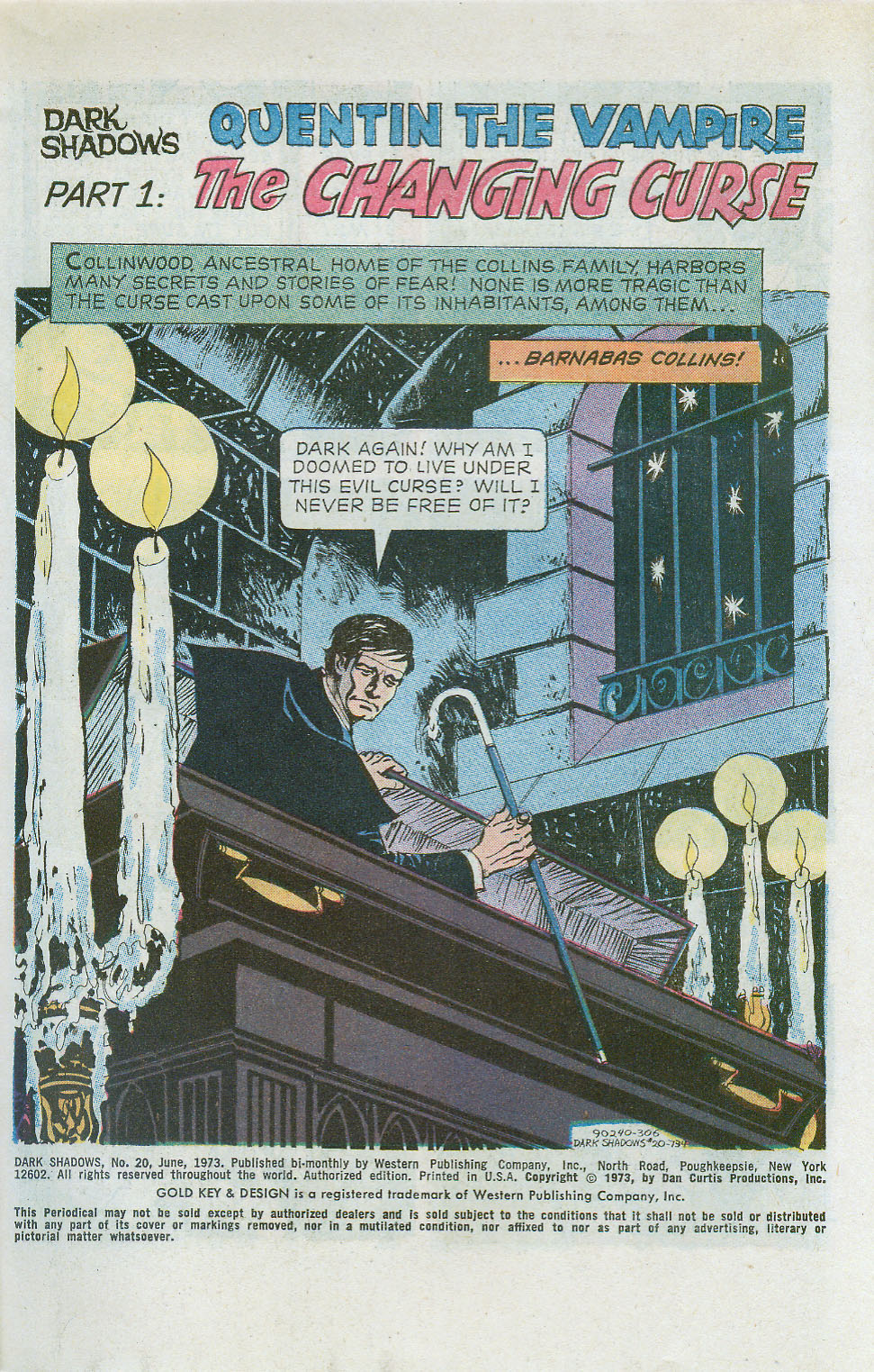 Read online Dark Shadows (1969) comic -  Issue #20 - 3