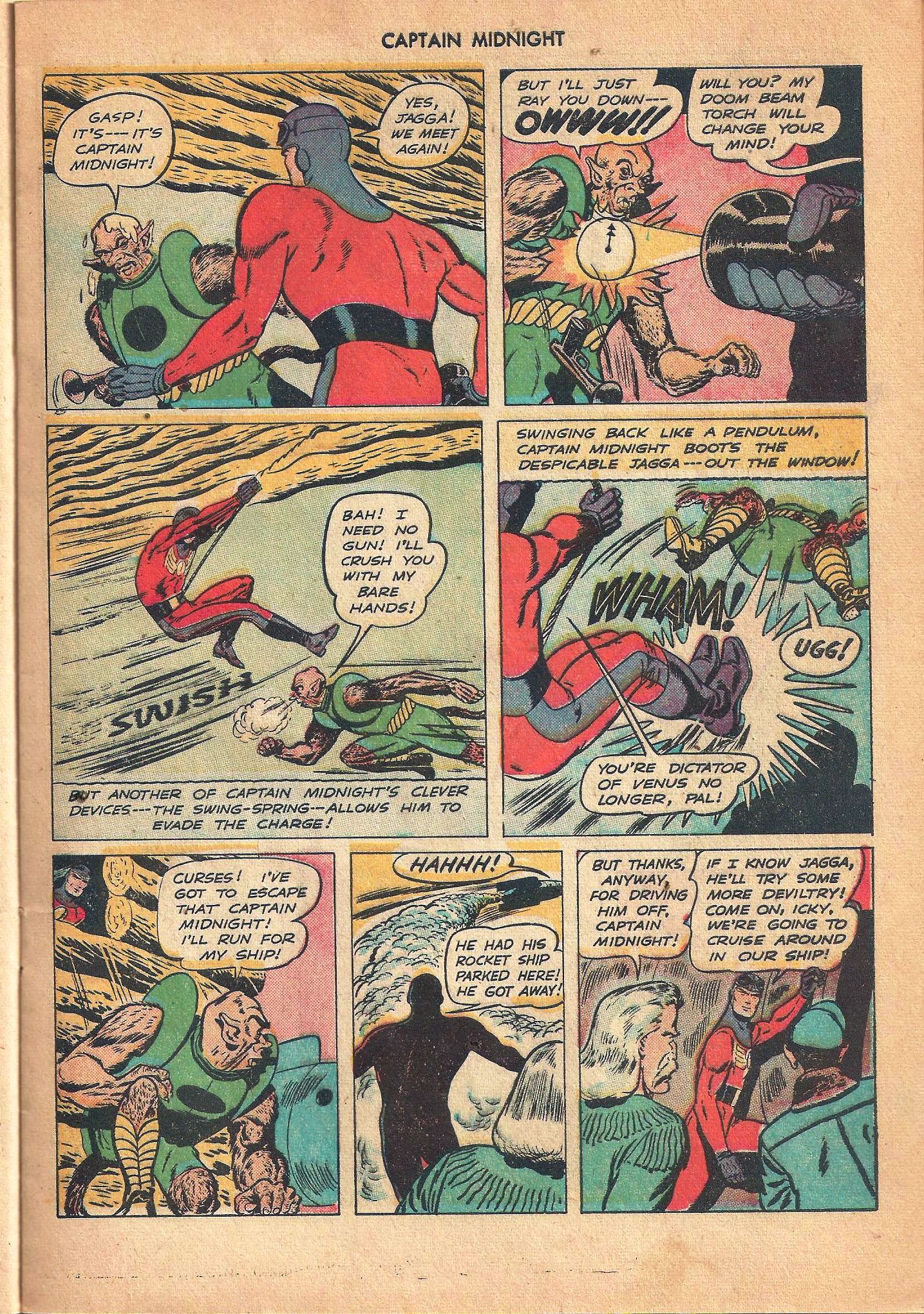 Read online Captain Midnight (1942) comic -  Issue #53 - 21