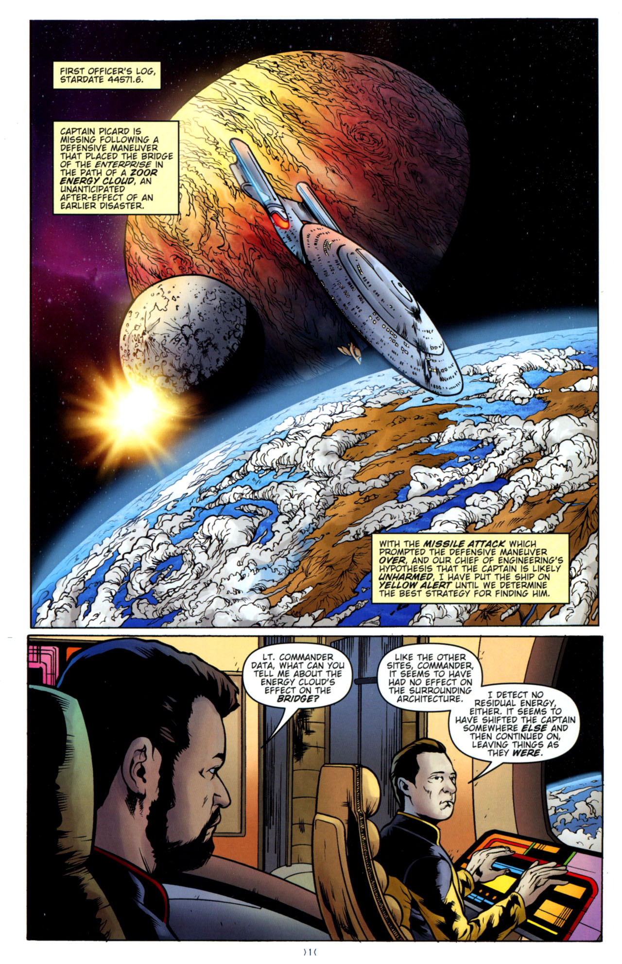 Read online Star Trek: The Next Generation: Ghosts comic -  Issue #4 - 3