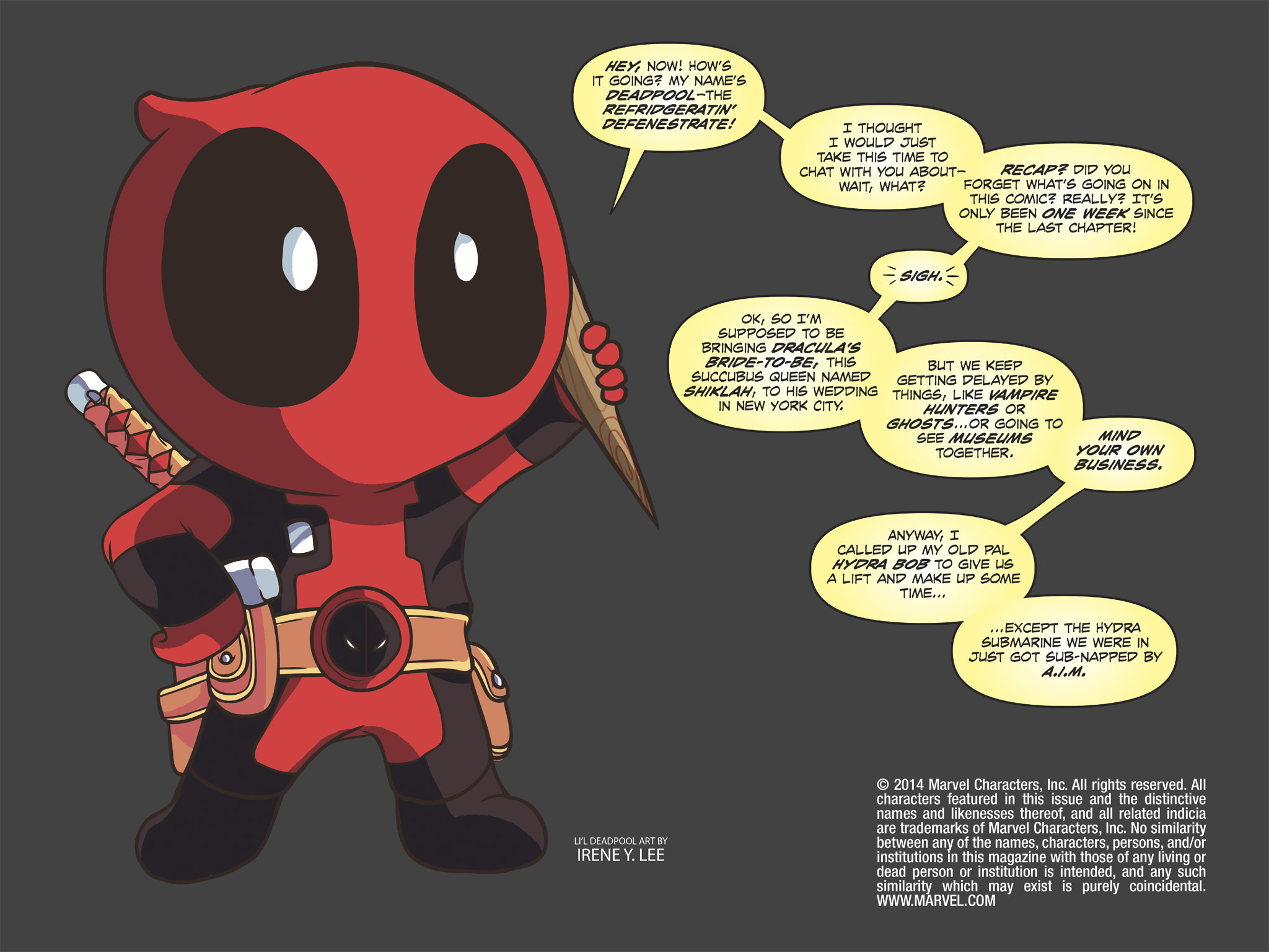 Read online Deadpool: The Gauntlet Infinite Comic comic -  Issue #7 - 2