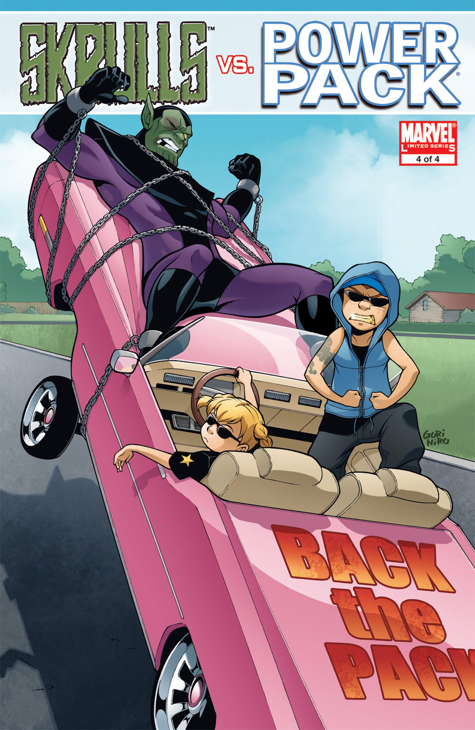 Read online Skrulls vs. Power Pack comic -  Issue #4 - 1