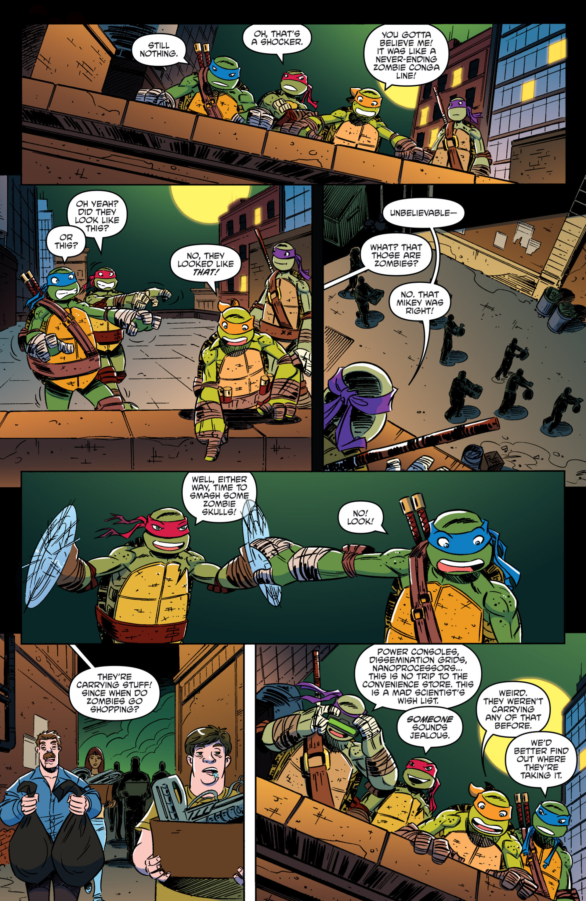 Read online Teenage Mutant Ninja Turtles New Animated Adventures comic -  Issue #3 - 9