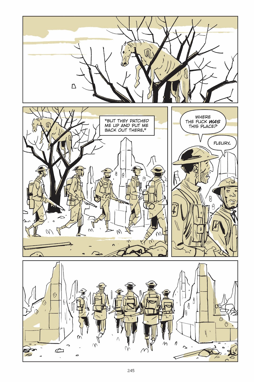 Now Let Me Fly: A Portrait of Eugene Bullard issue TPB (Part 3) - Page 43