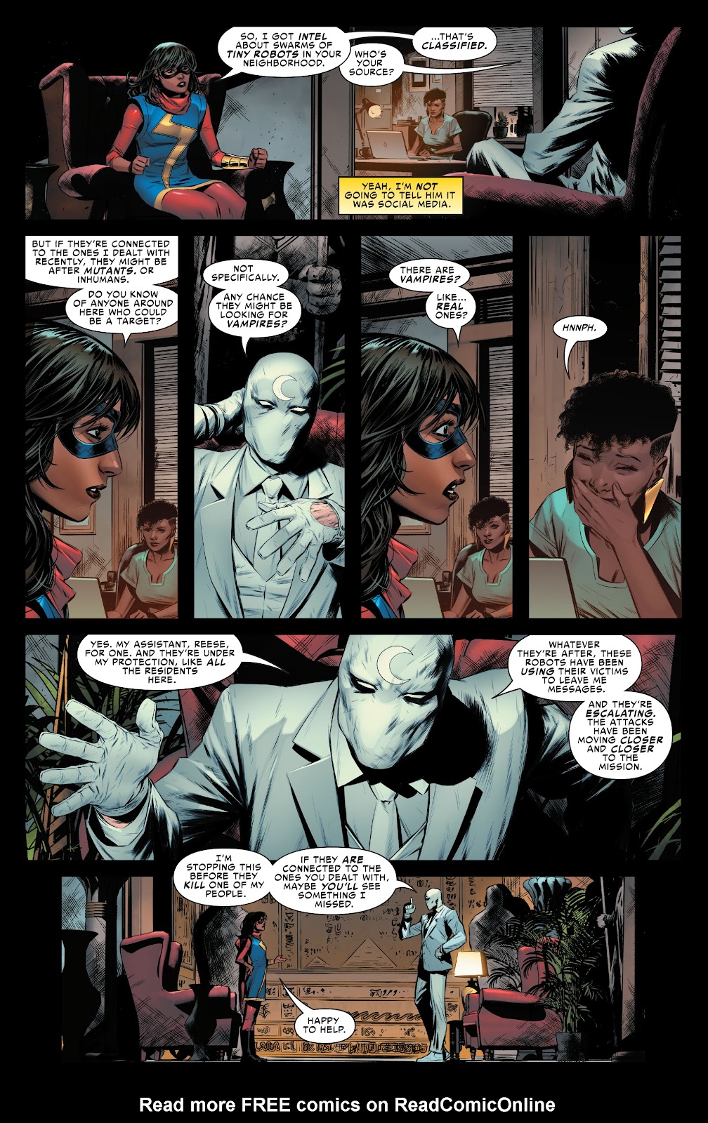Ms. Marvel & Moon Knight issue 1 - Page 7