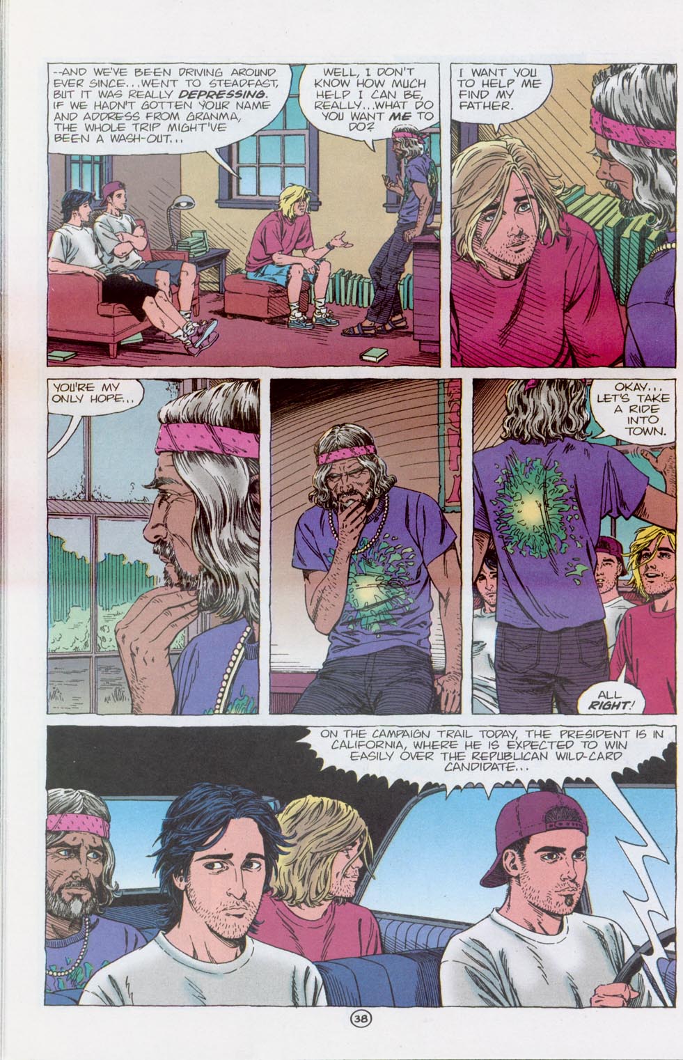 Read online Vertigo Visions: Prez comic -  Issue # Full - 39